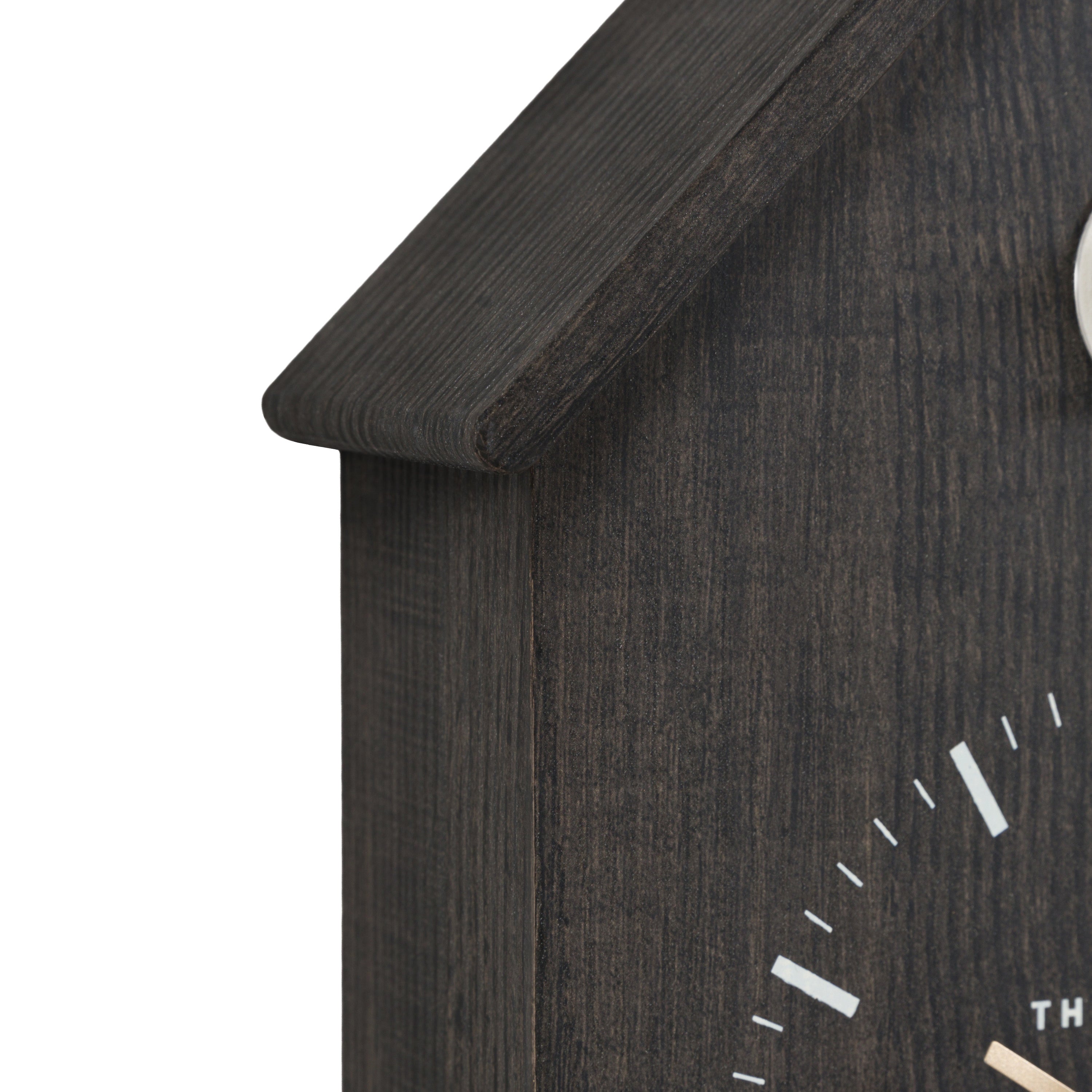 Cuckoo Wall Clock in Charcoal