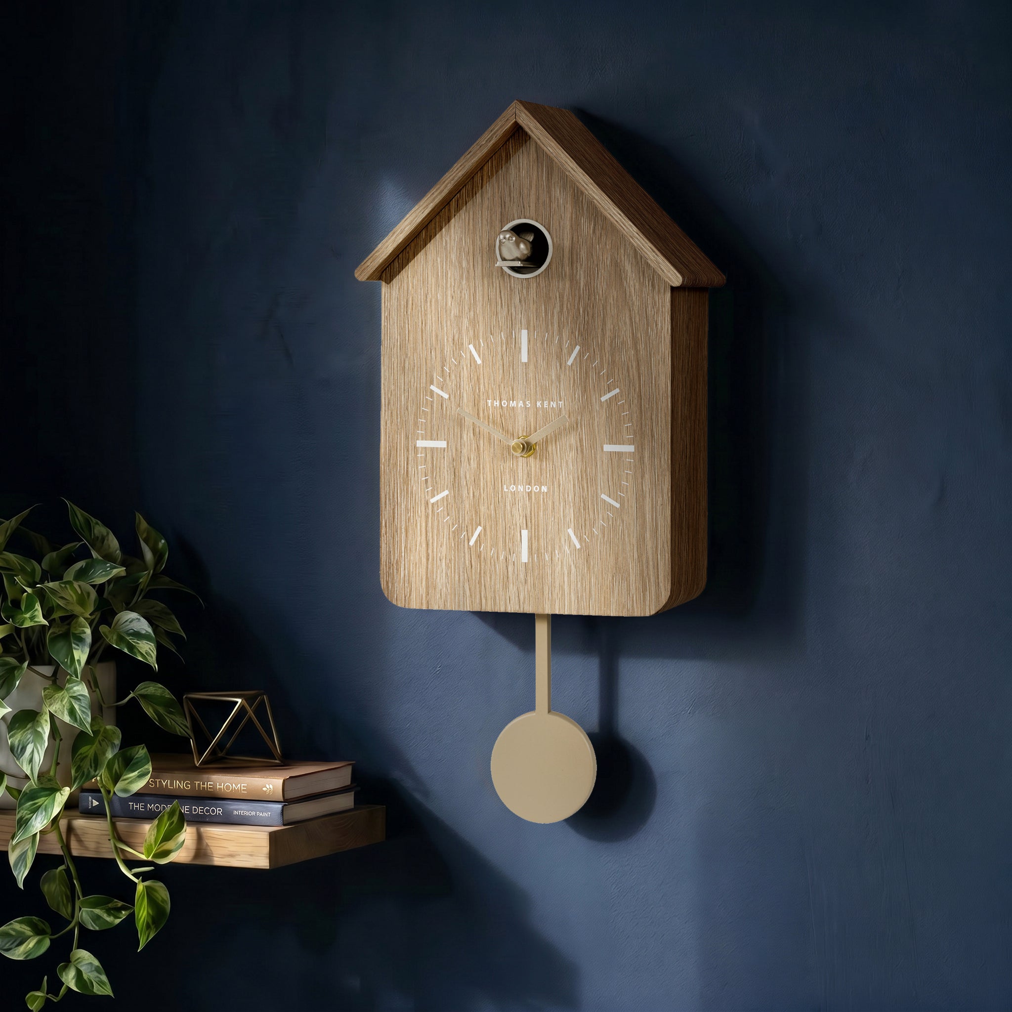 Cuckoo Wall Clock in Oak