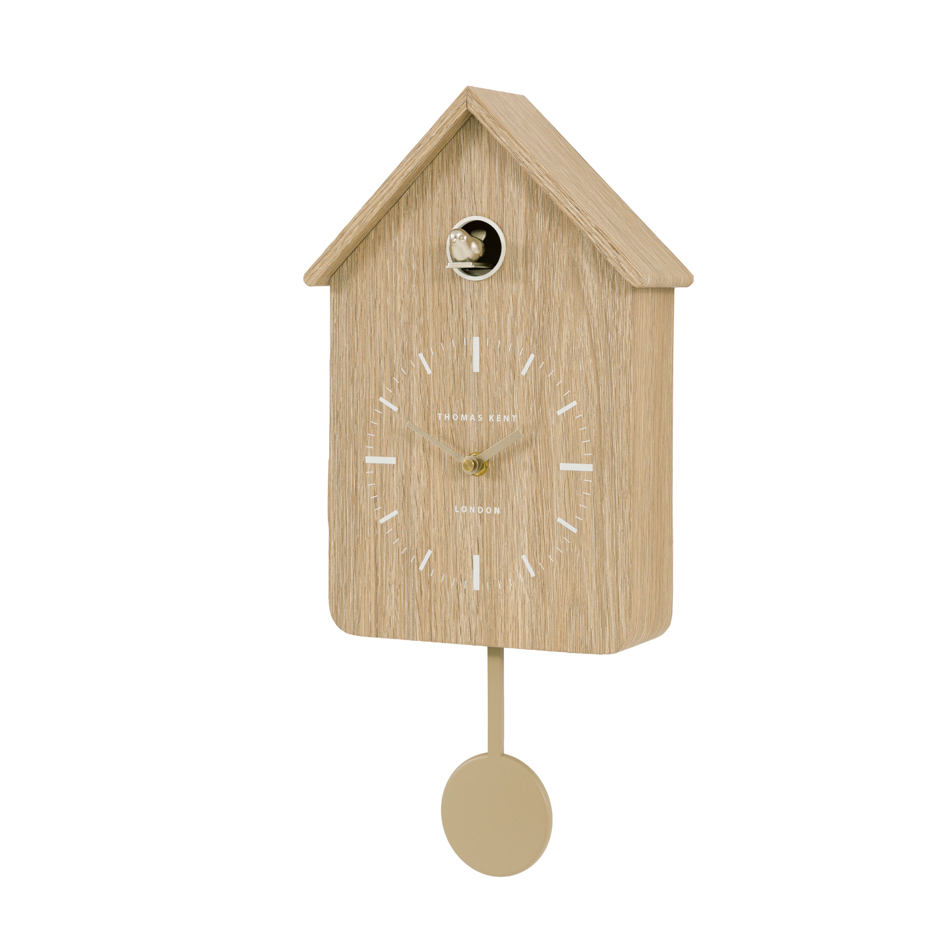 Cuckoo Wall Clock in Oak