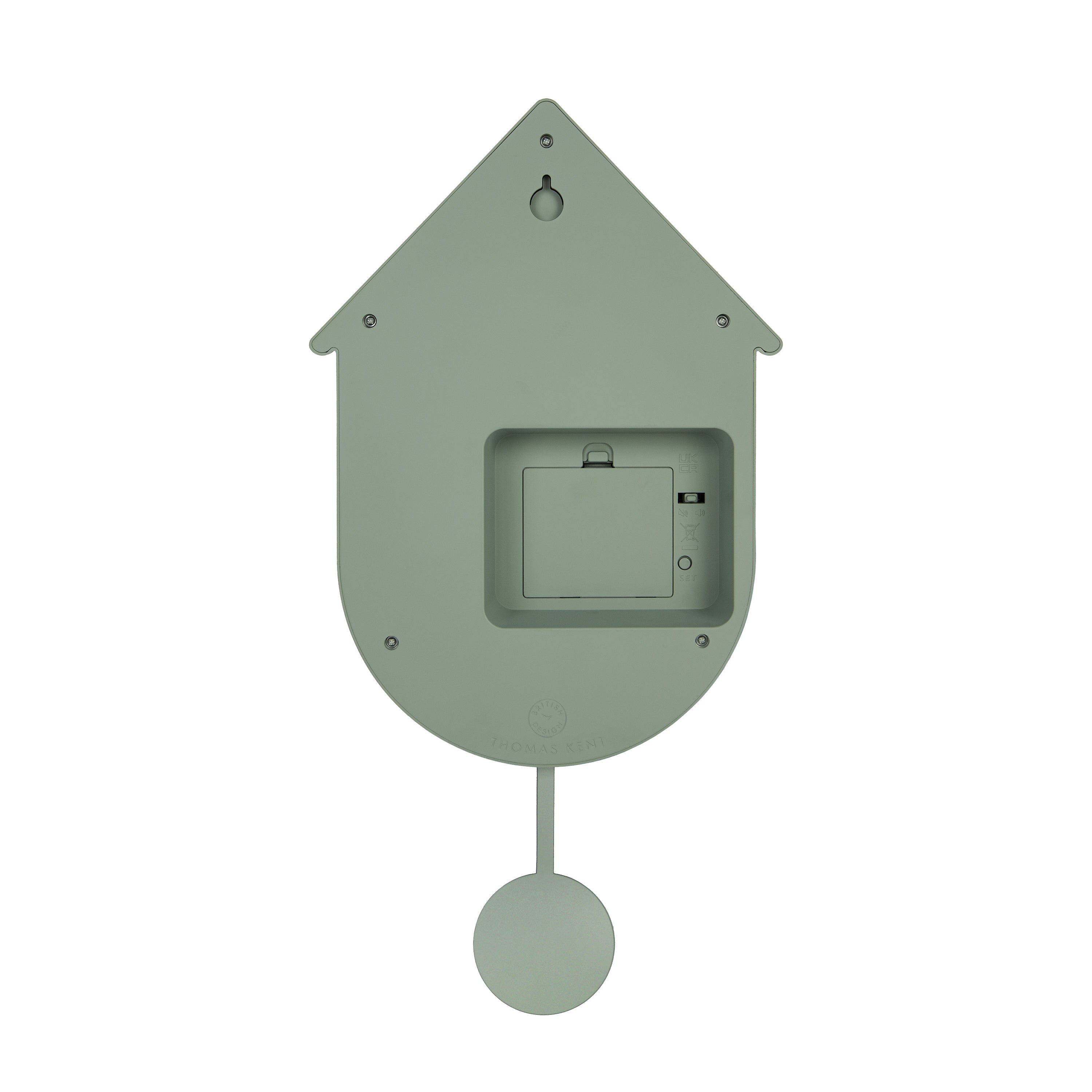 Cuckoo Wall Clock in Sage - Sage