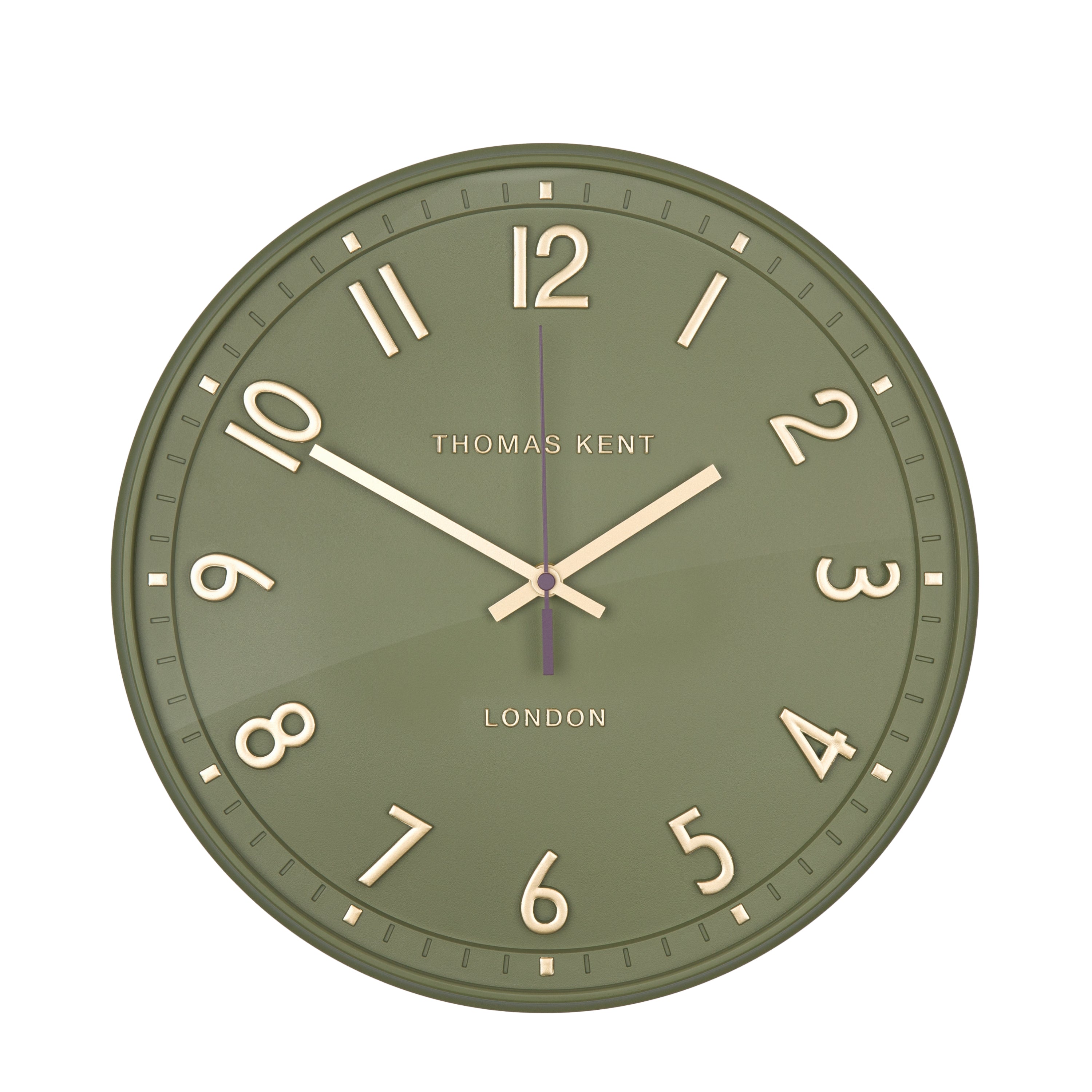 Tresco Wall Clock in Clover - Tresco Clover