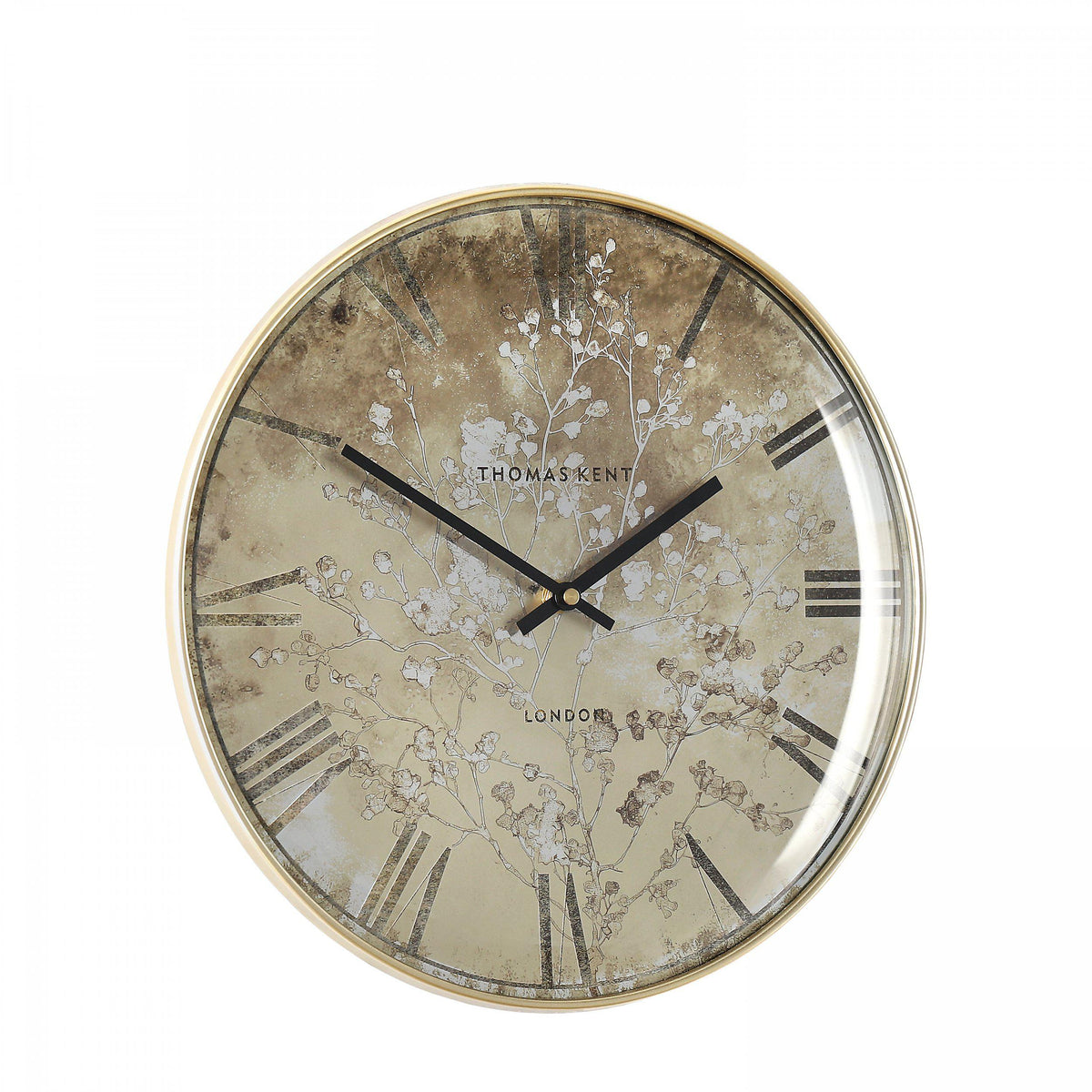 Roma Wall Clock in Gold