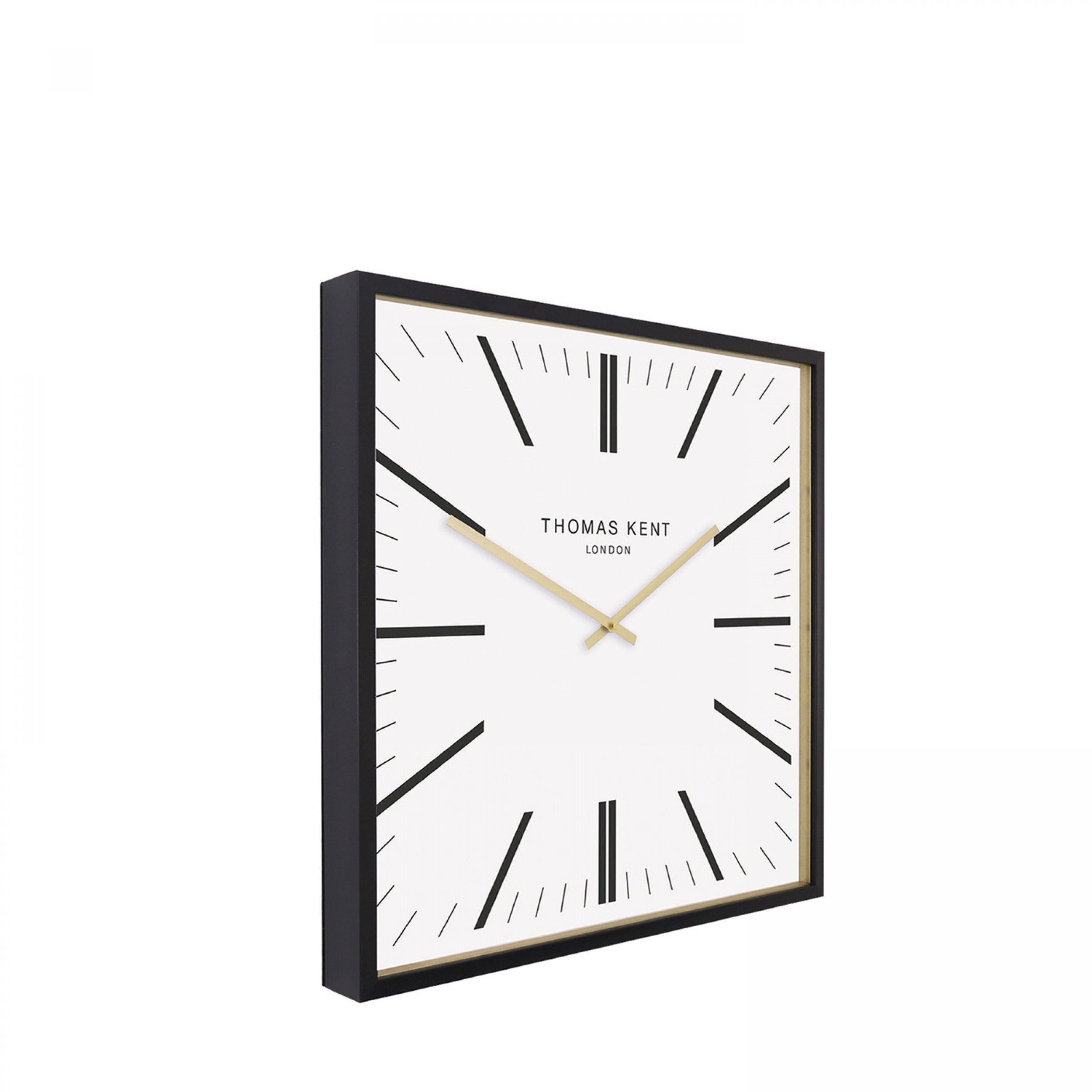Garrick Wall Clock in White - Garrick