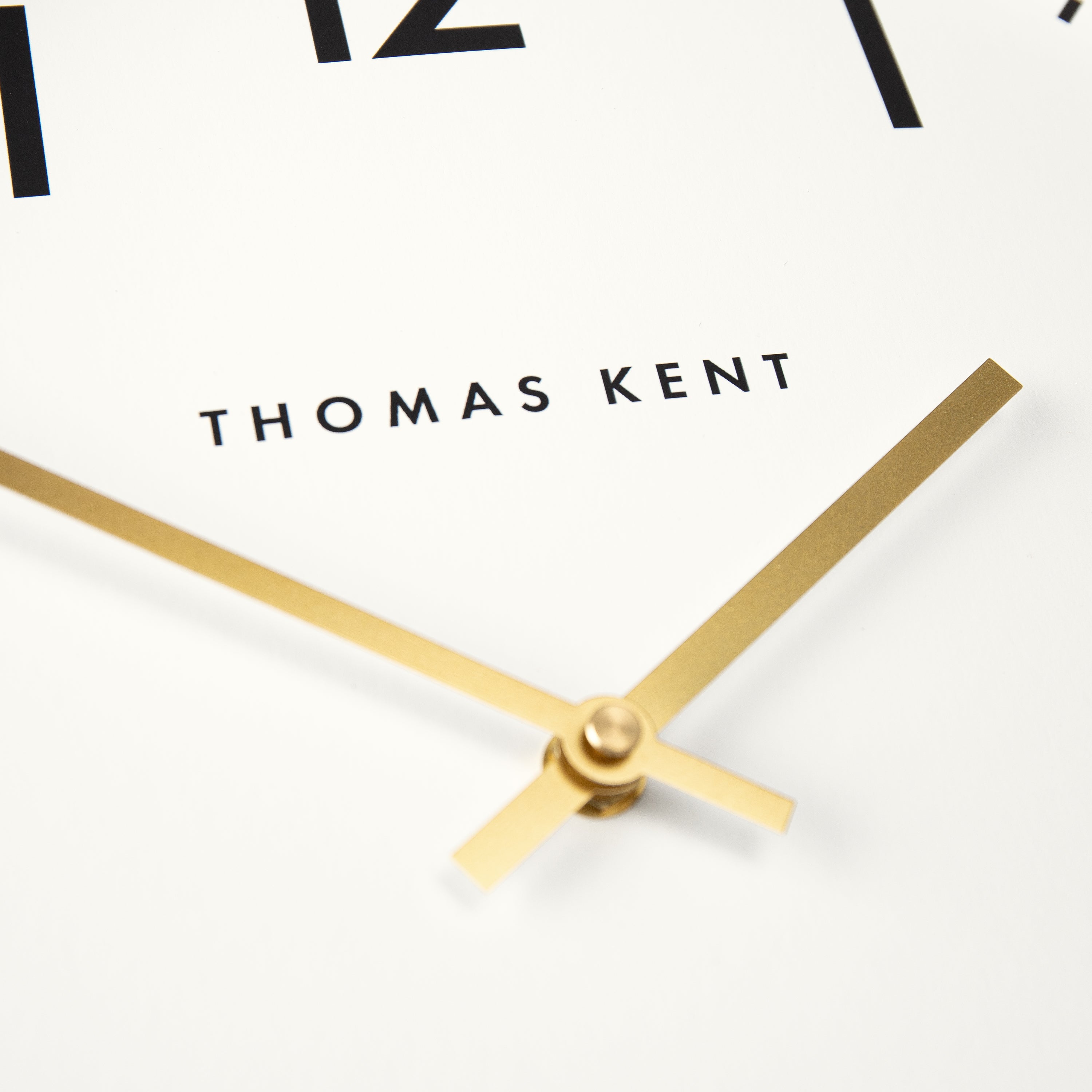 Juniper Wall Clock in Green - Olive Green