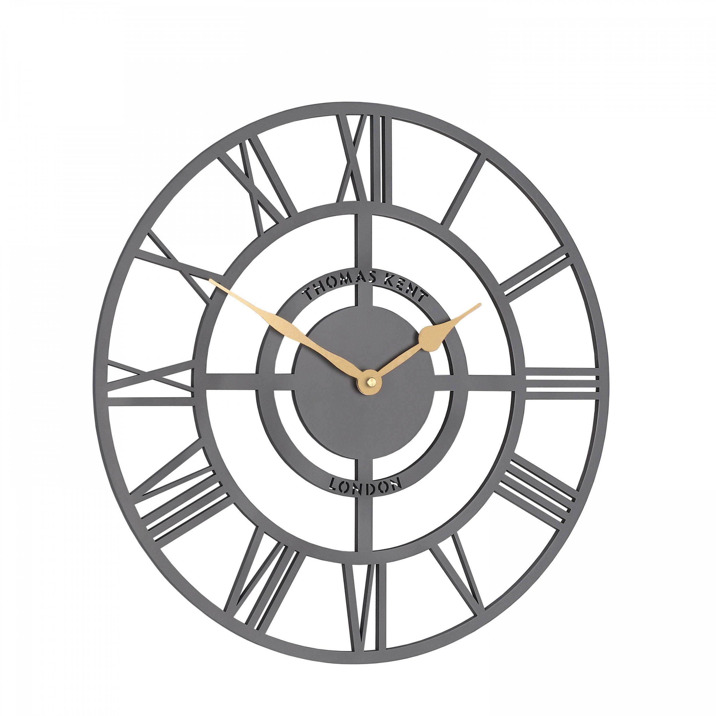 Bright Star Wall Clock in Slate - Slate
