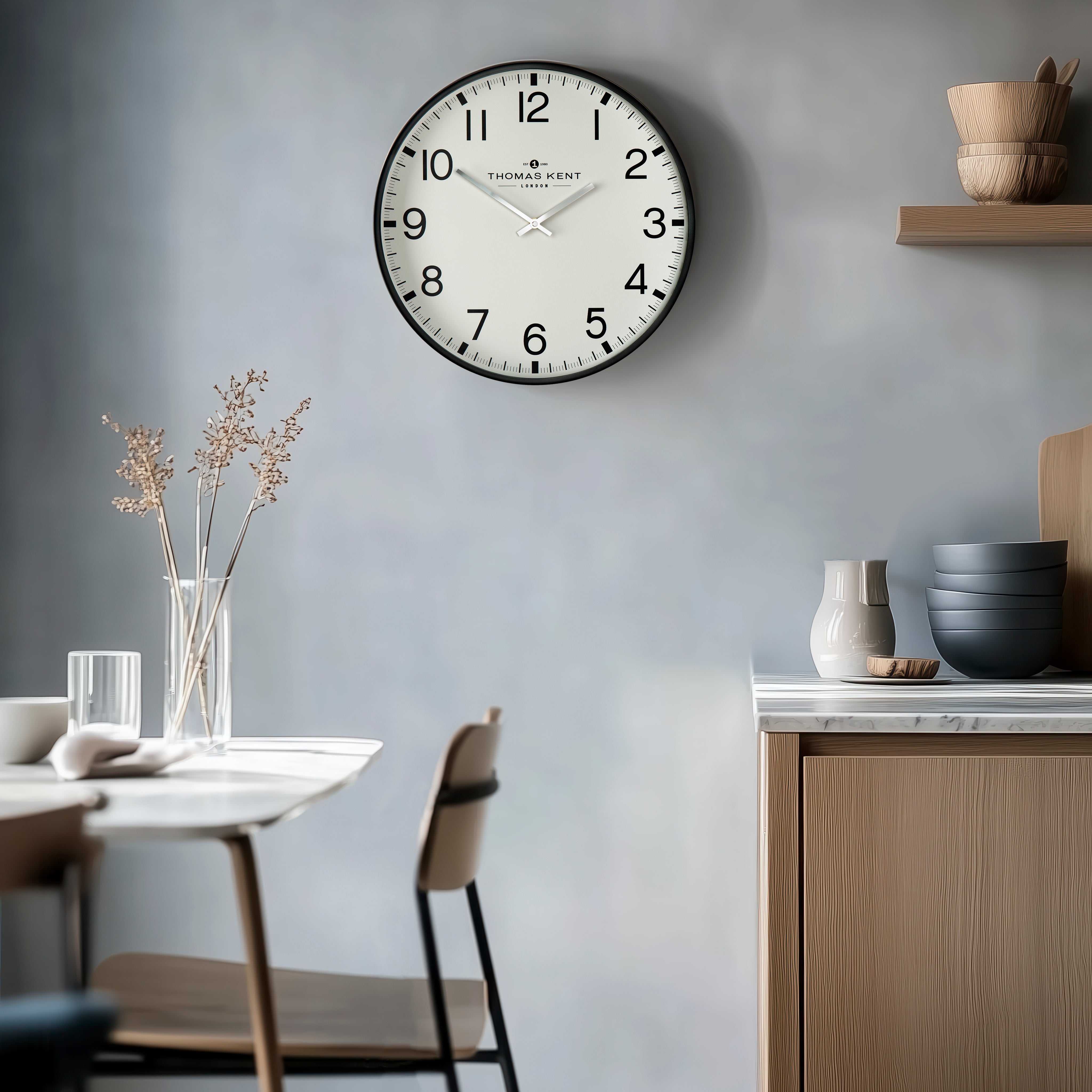 Clocksmith No.1 Wall Clock in Black