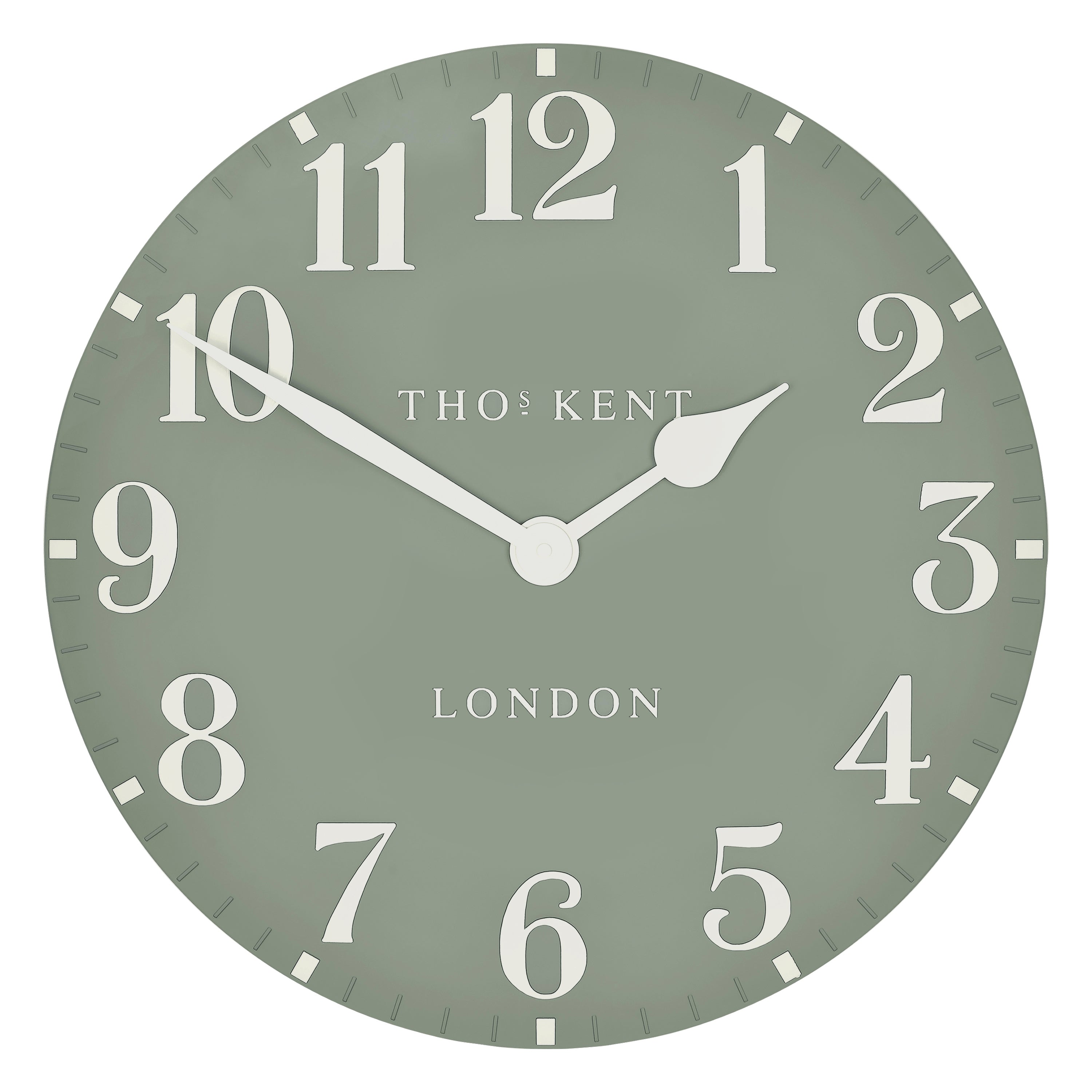 Arabic Wall Clock in Seagrass - Seagrass