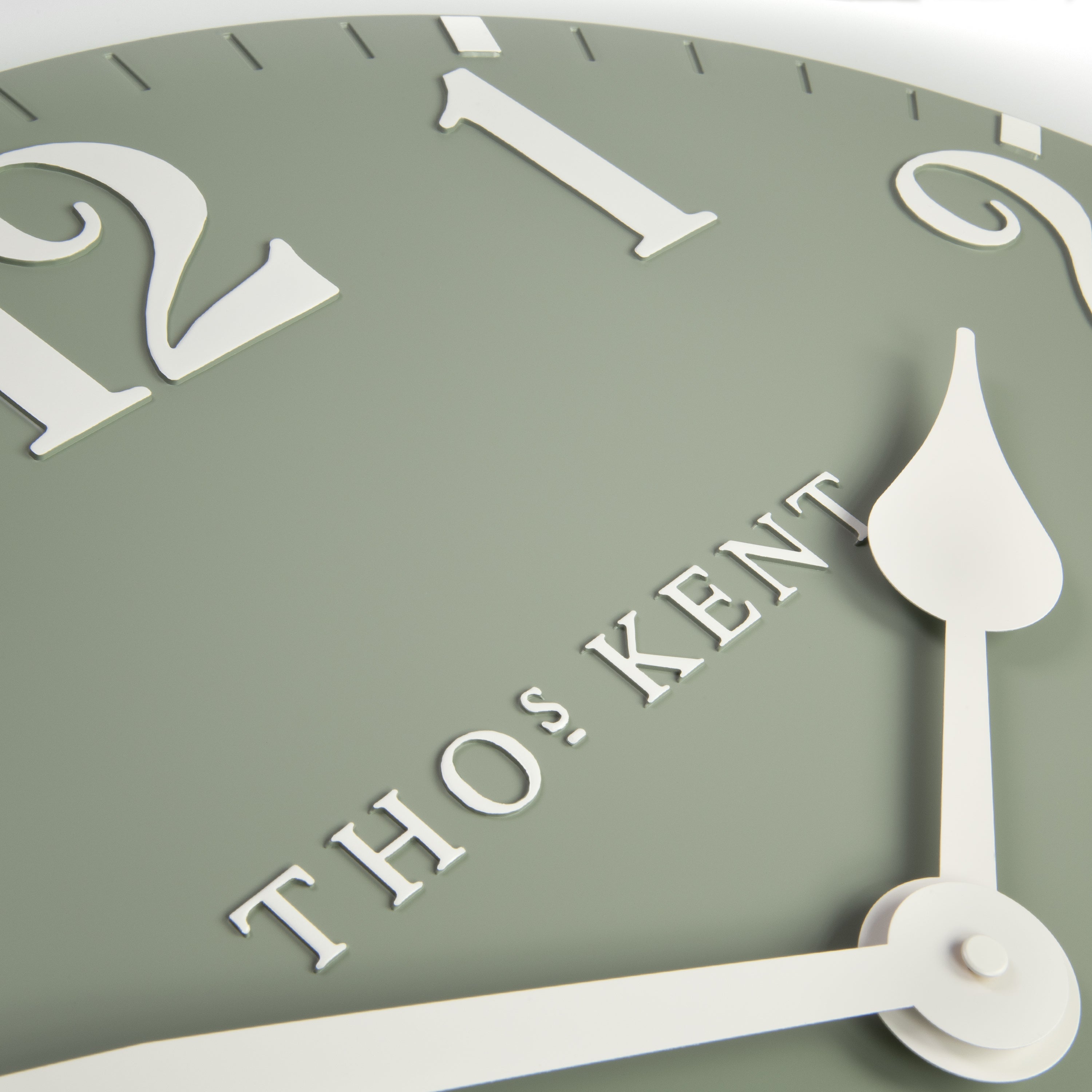 Arabic Wall Clock in Seagrass - Seagrass