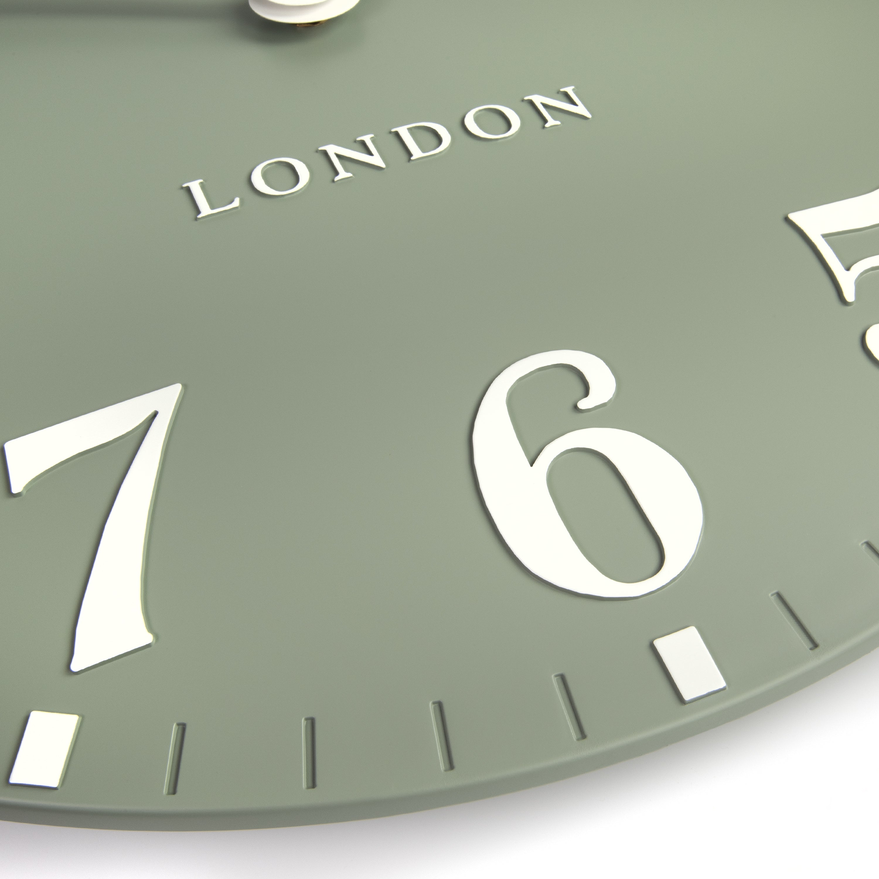 Arabic Wall Clock in Seagrass - Seagrass