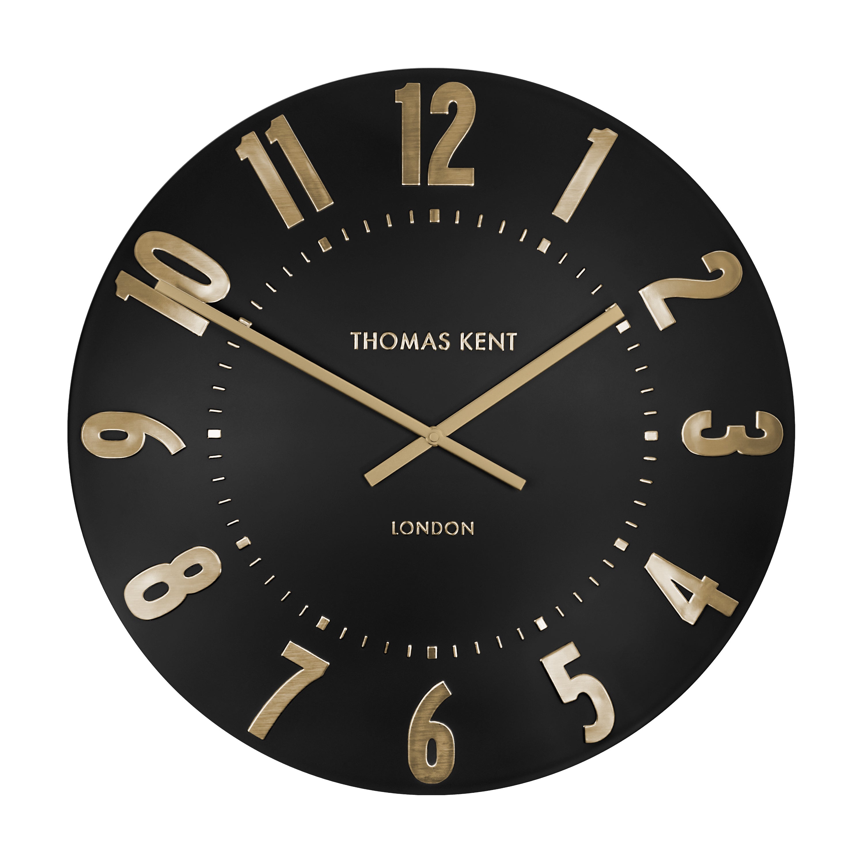 Mulberry Wall Clock in Noir - Noir