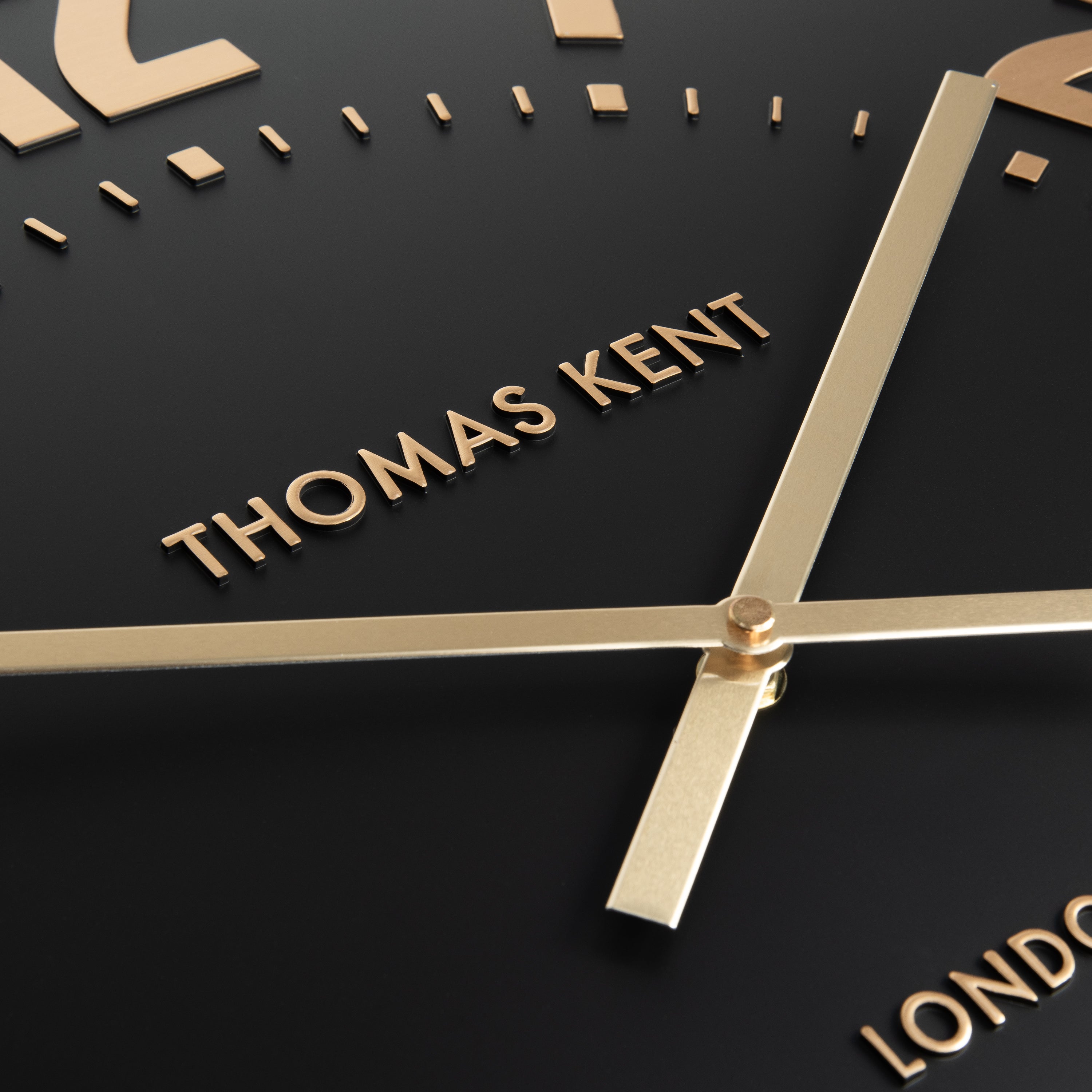 Mulberry Wall Clock in Noir - Noir