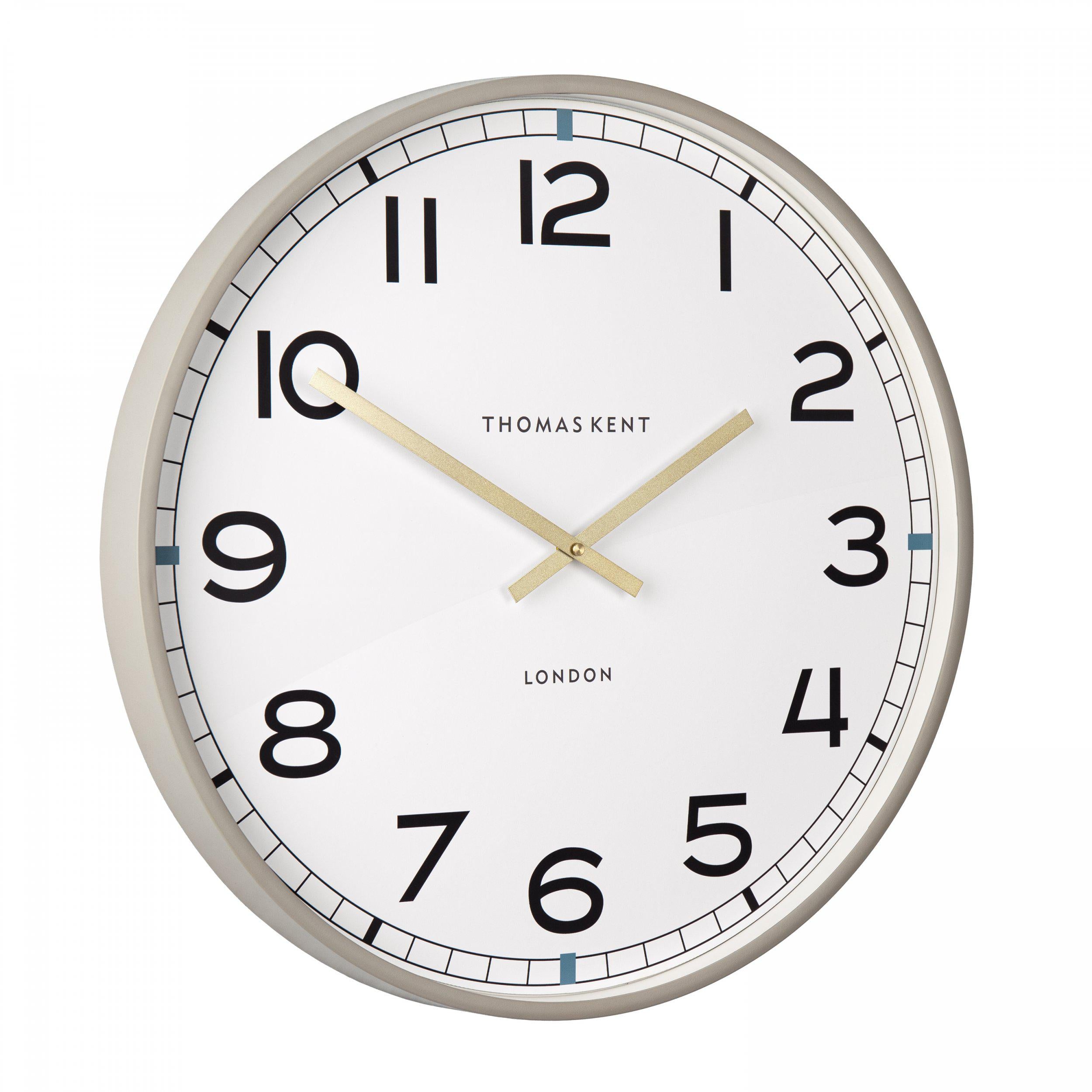 Crew Wall Clock in Grey - Crew Grey