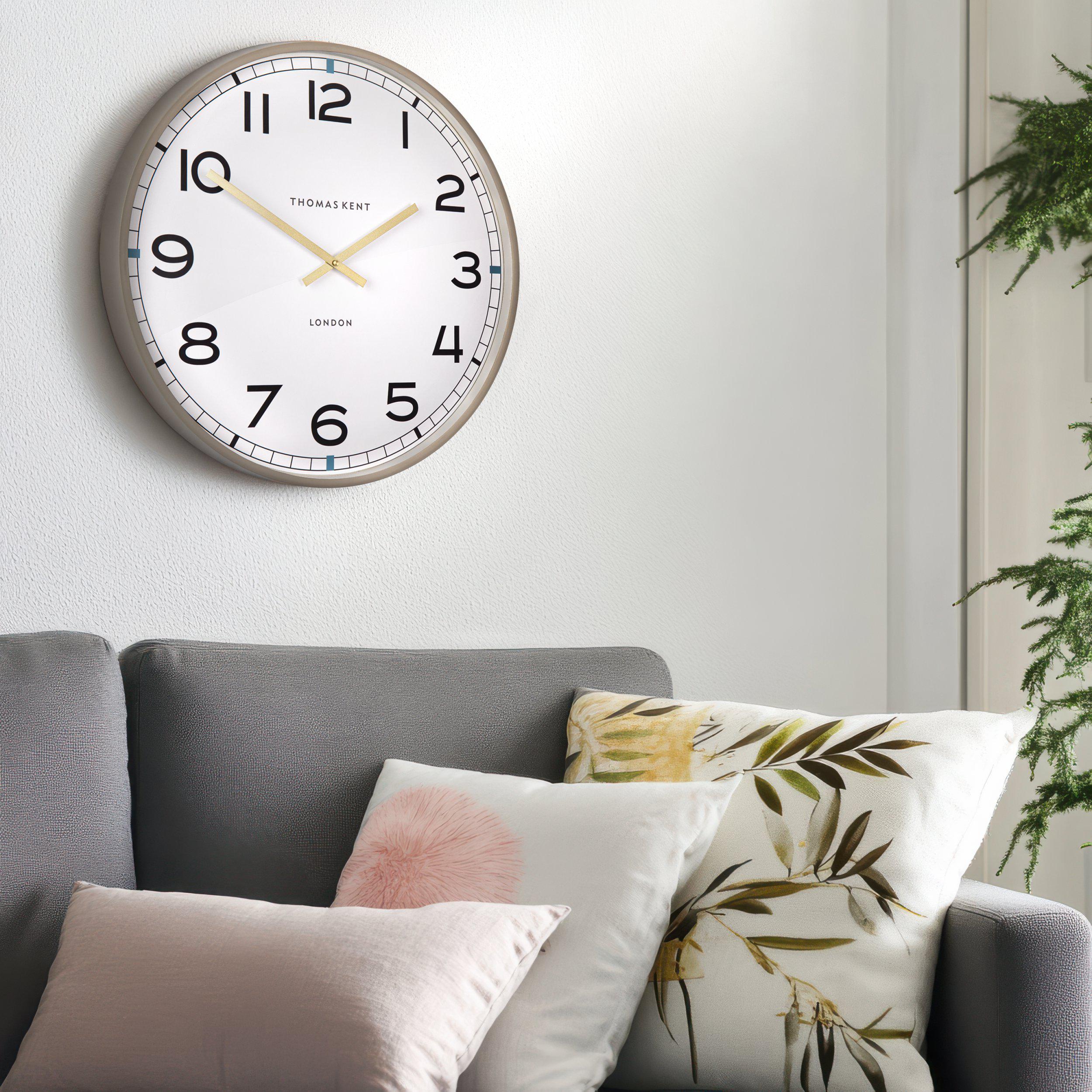 Crew Wall Clock in Grey - Crew Grey