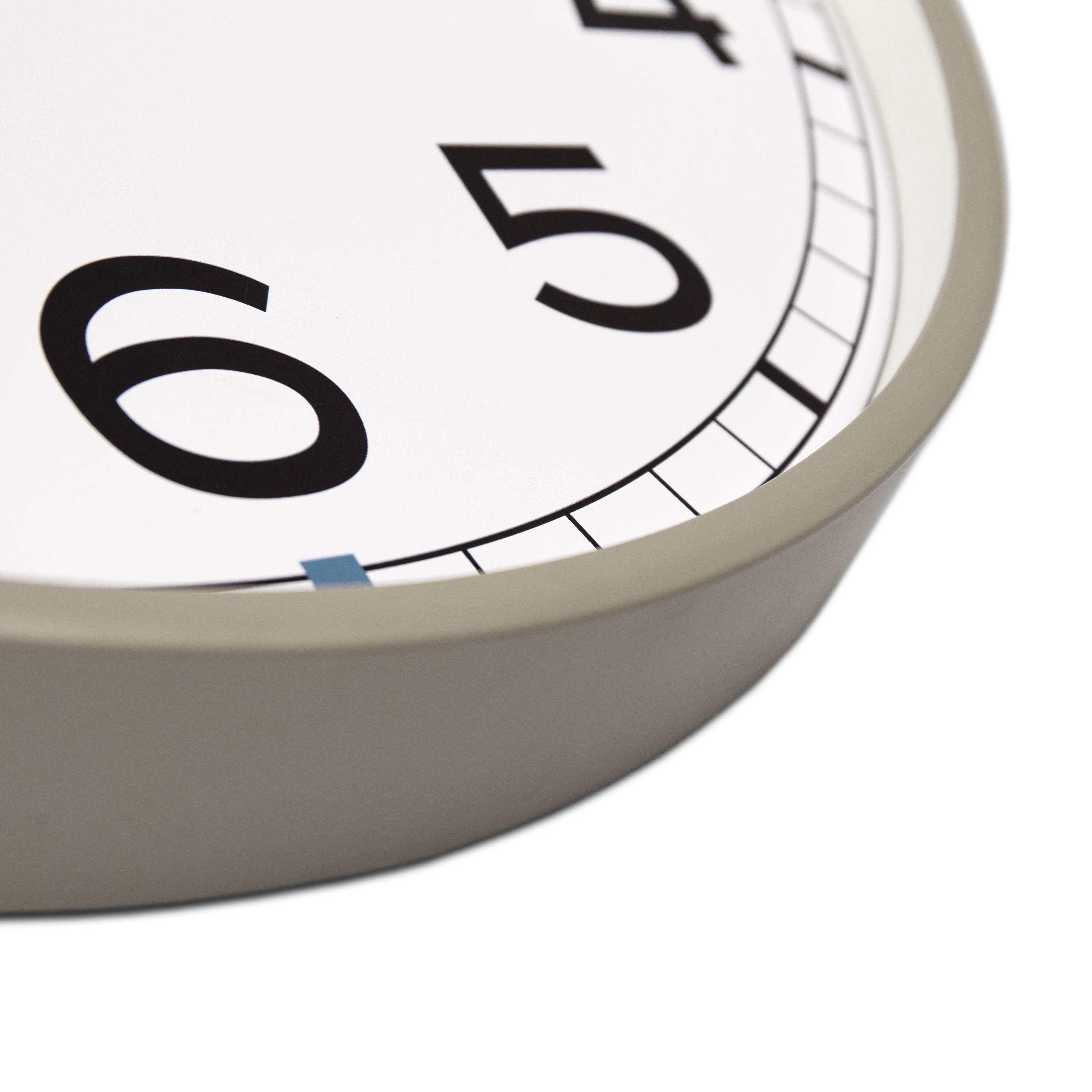 Crew Wall Clock in Grey - Crew Grey