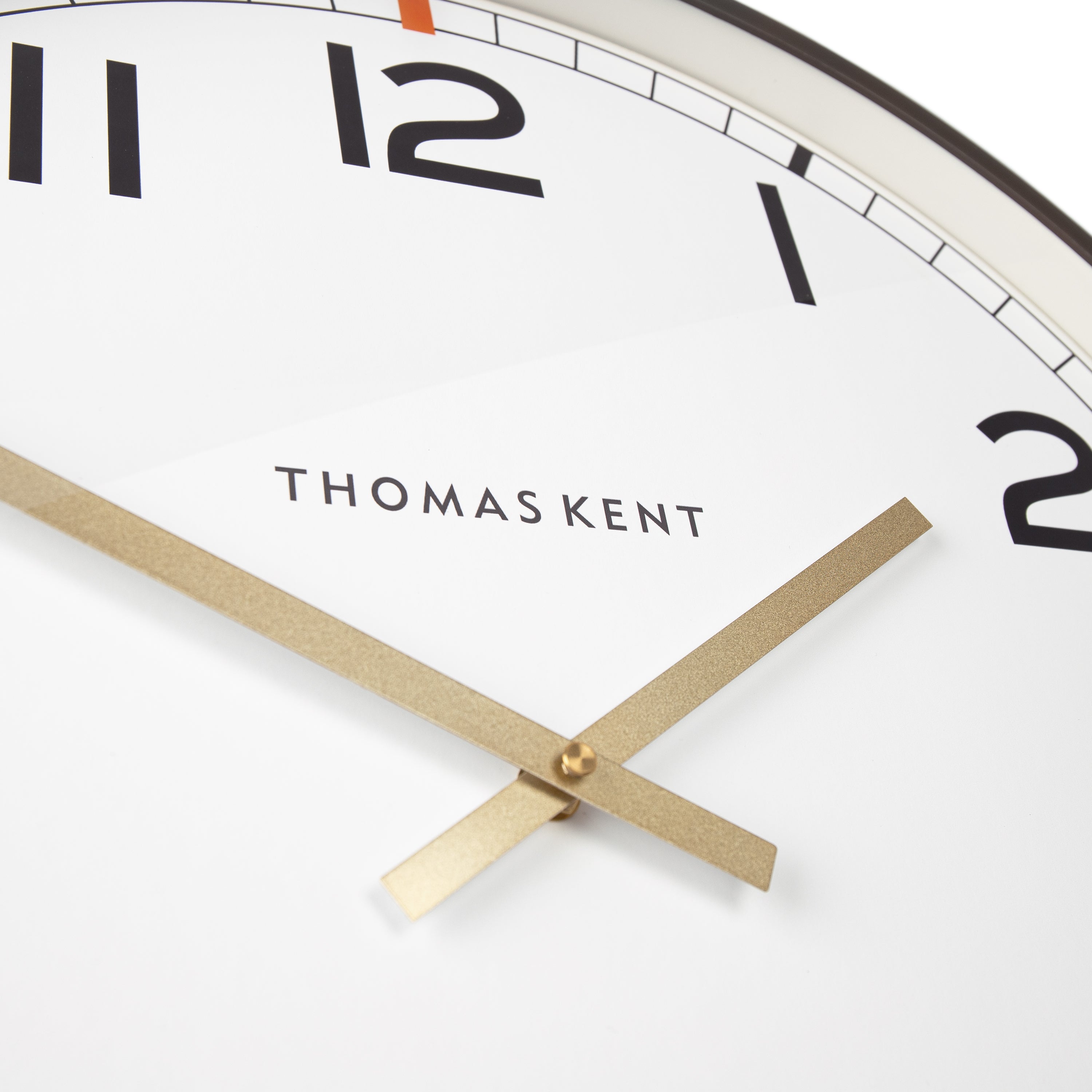 Crew Wall Clock in Chocolate - Crew Chocolate