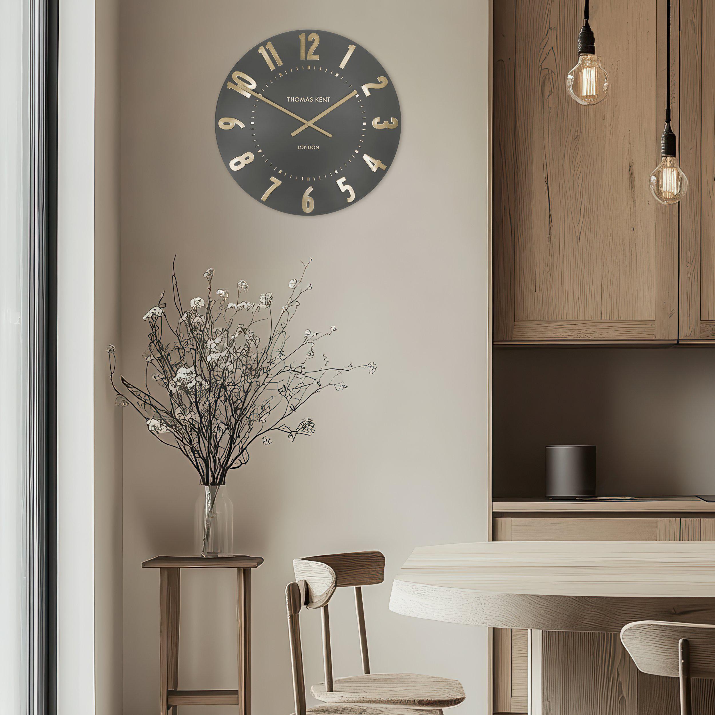 Mulberry Wall Clock in Espresso - Espresso