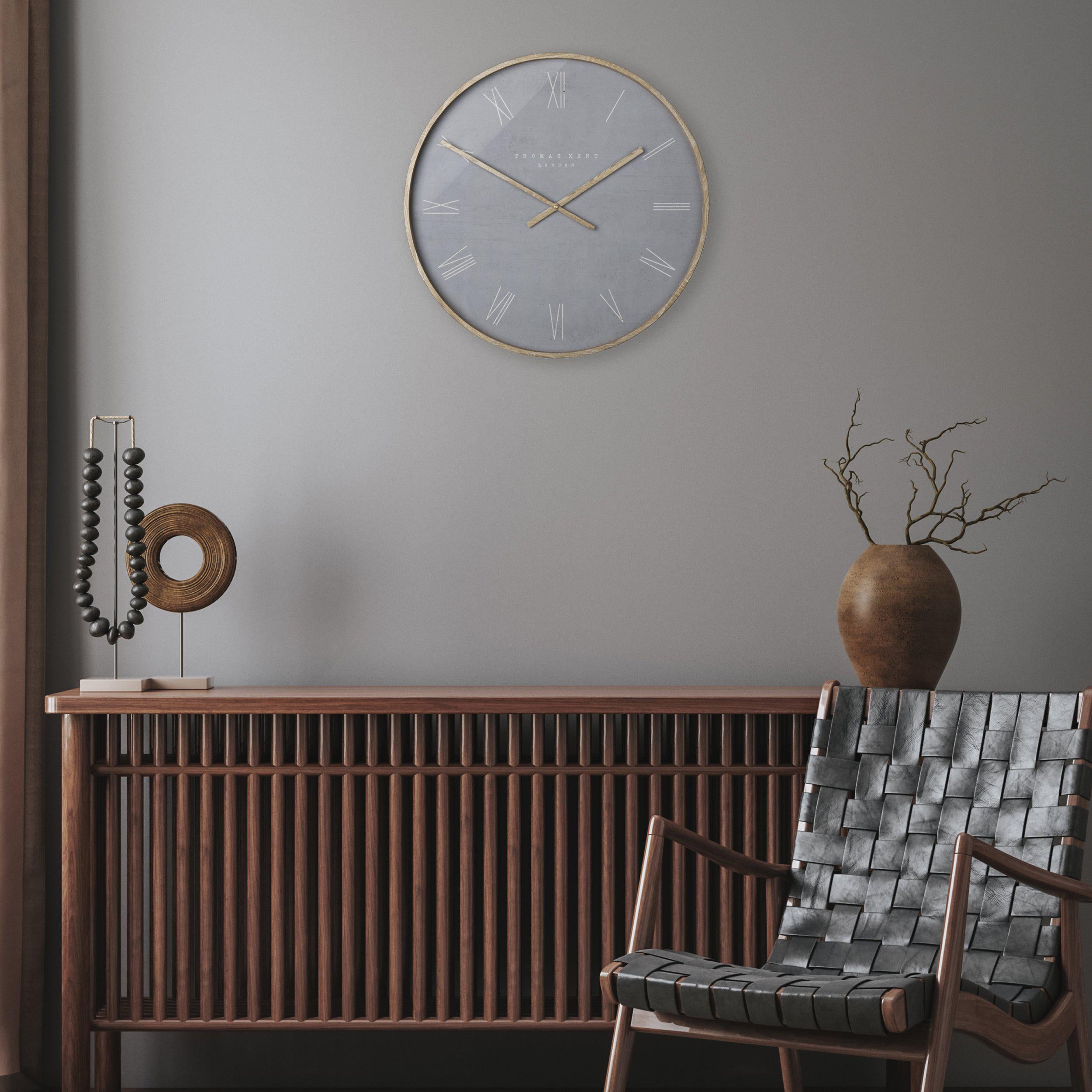 Nordic Wall Clock in Cement - Nordic Cement