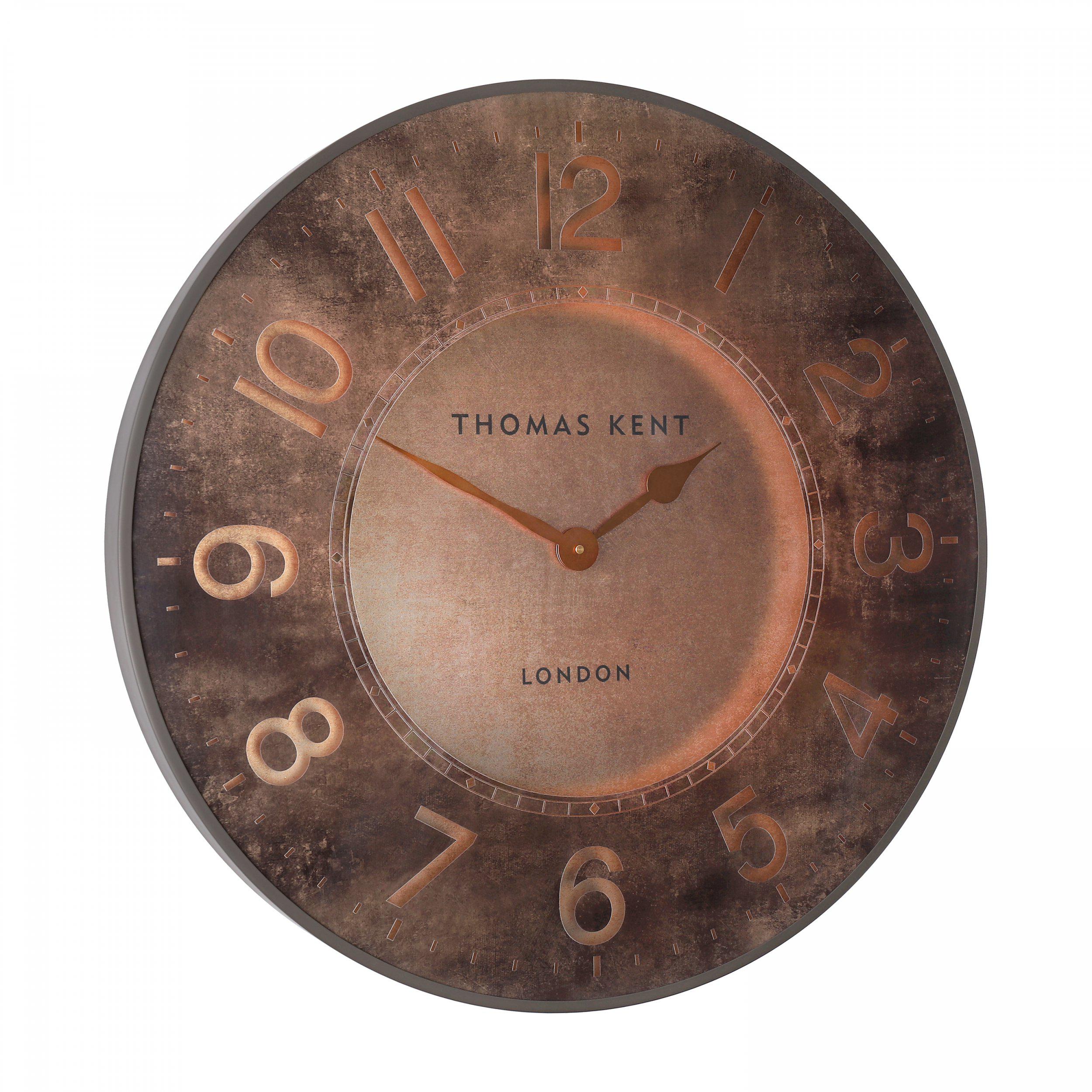 Sovereign Gold Wall Clock - Dark Gold
