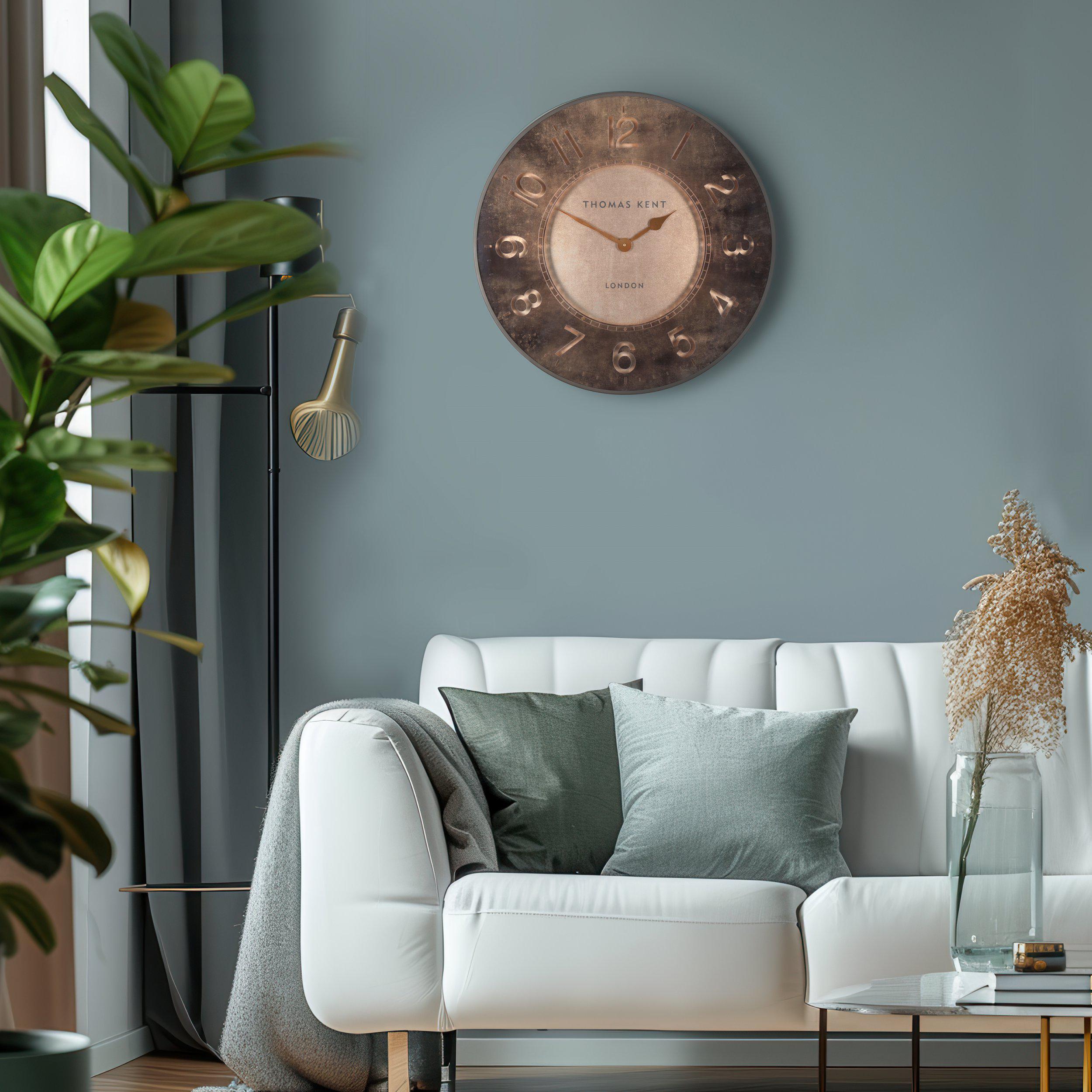 Sovereign Gold Wall Clock - Dark Gold