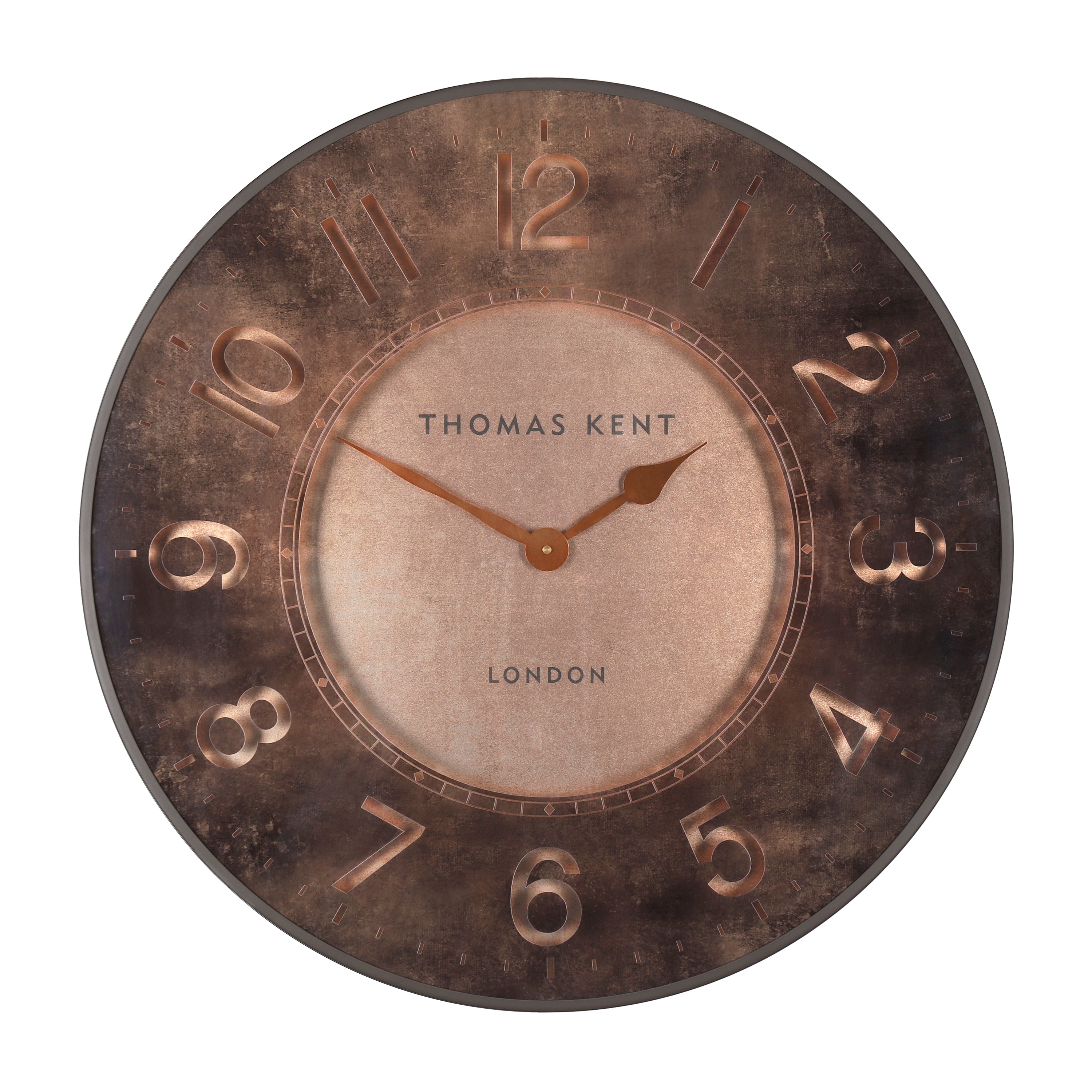 Sovereign Gold Wall Clock - Dark Gold