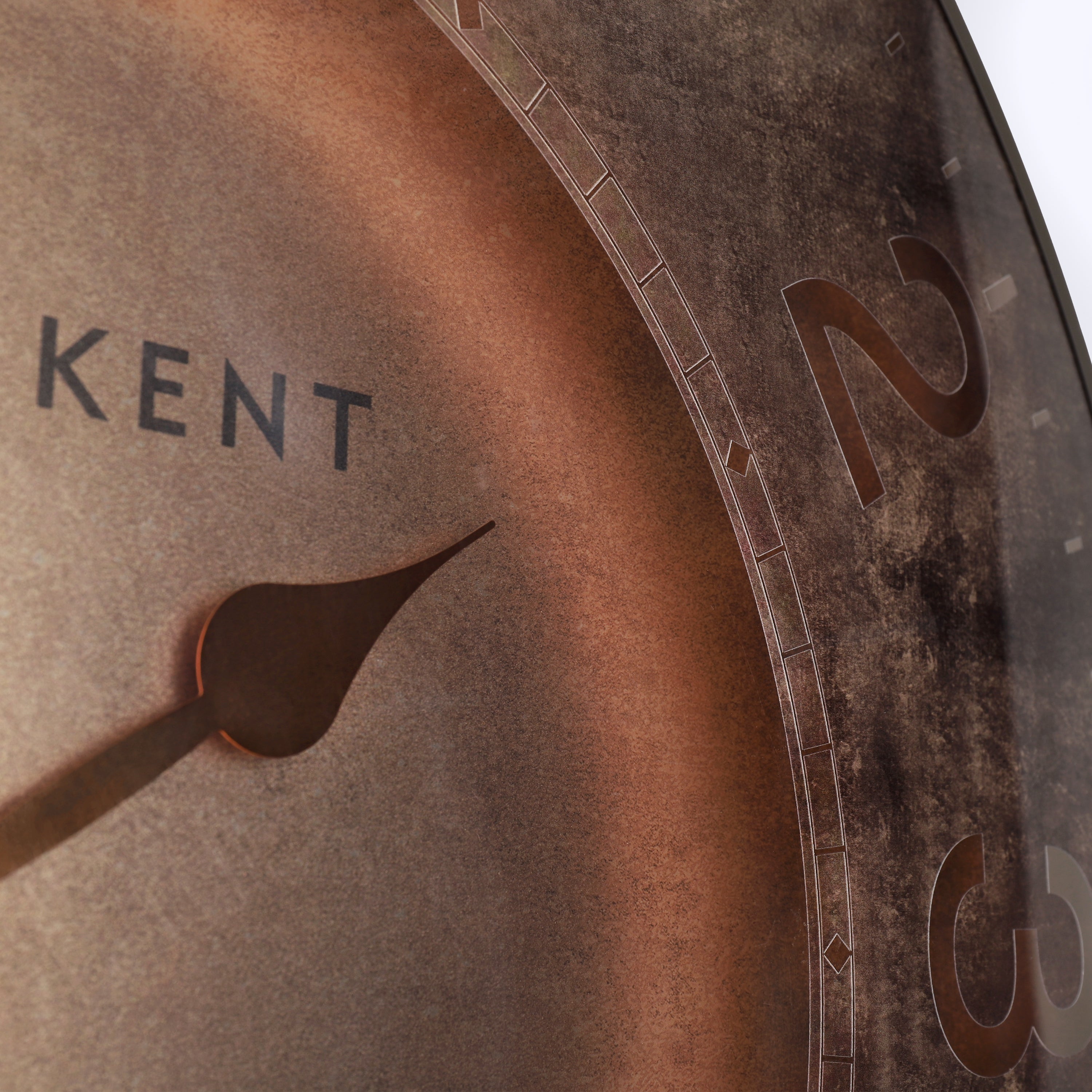 Sovereign Gold Wall Clock - Dark Gold