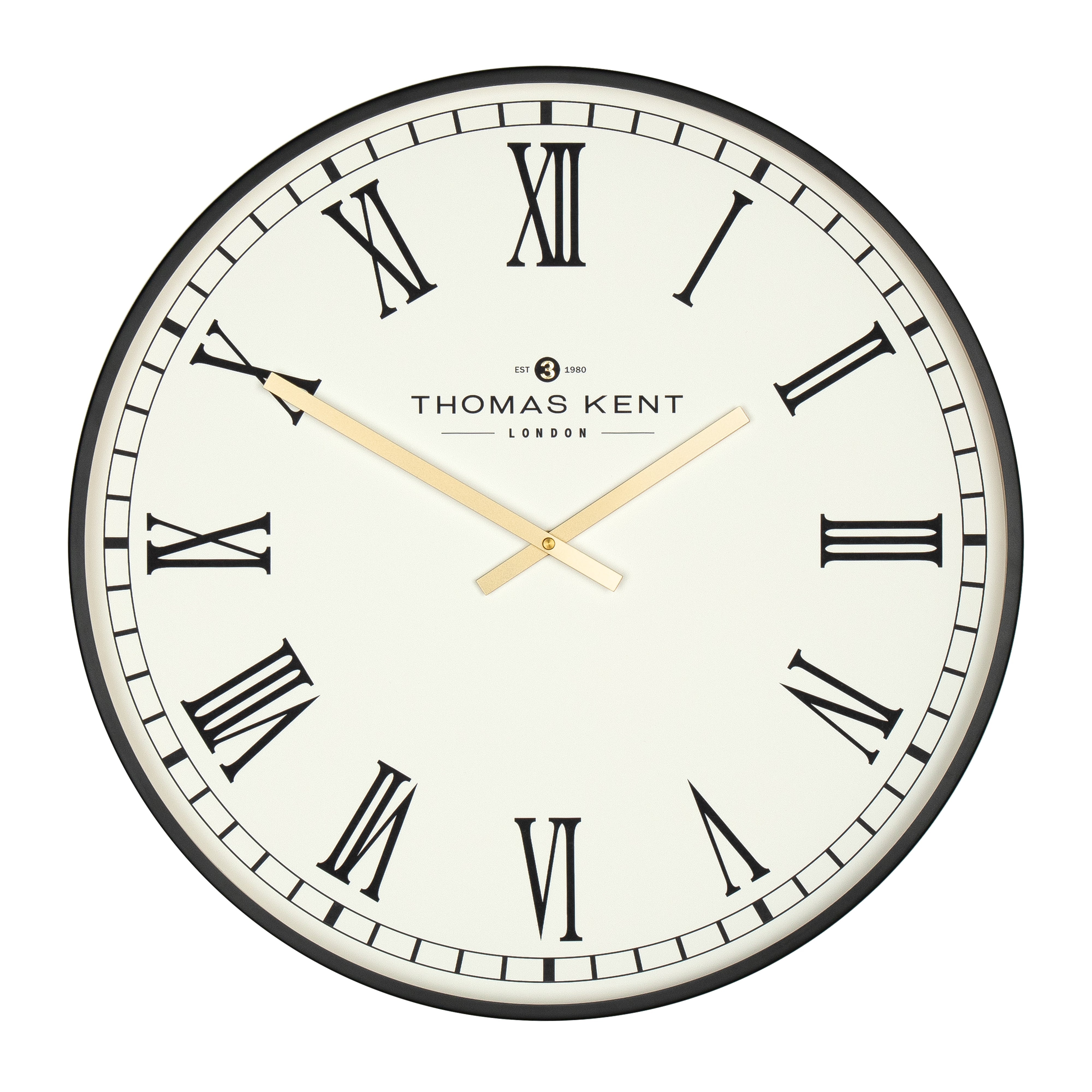 Clocksmith No.3 Wall Clock in Black
