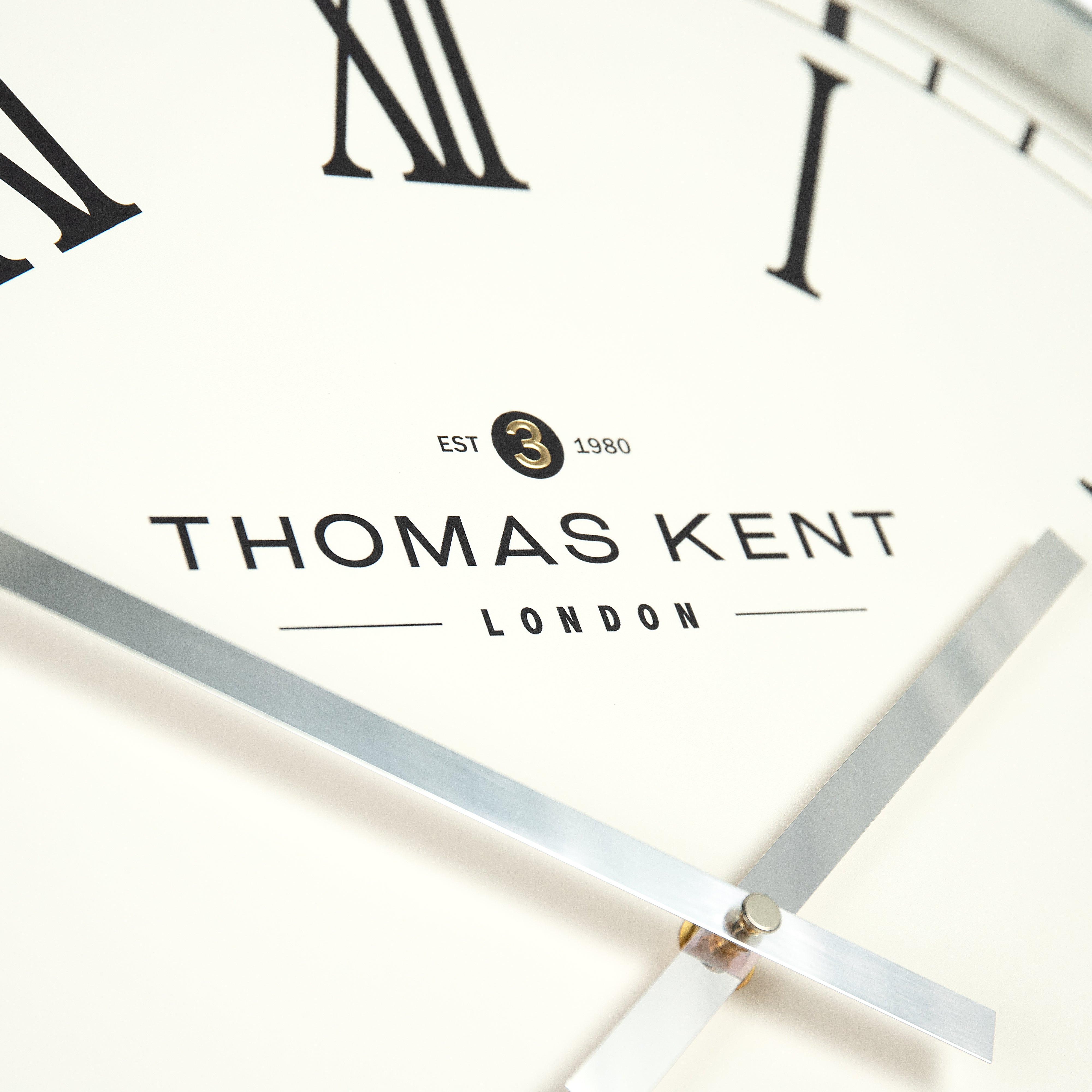 Clocksmith No.3 Wall Clock in Chrome