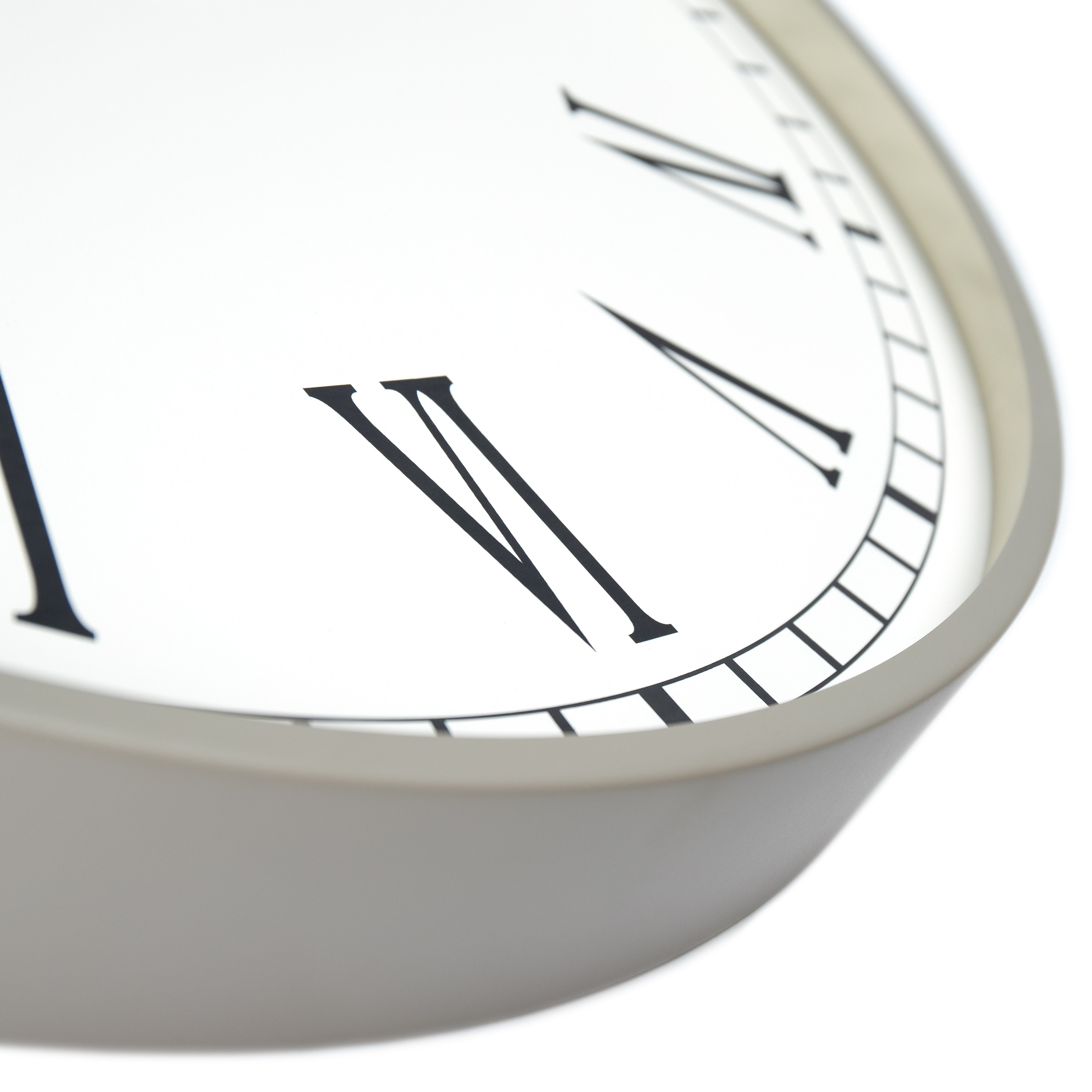 Clocksmith No.3 Wall Clock in Grey