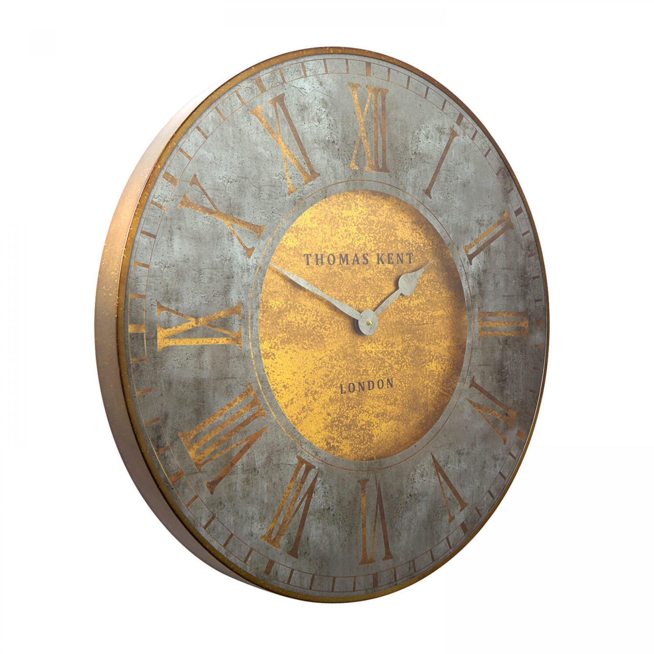 Florentine Wall Clock Star - Gold