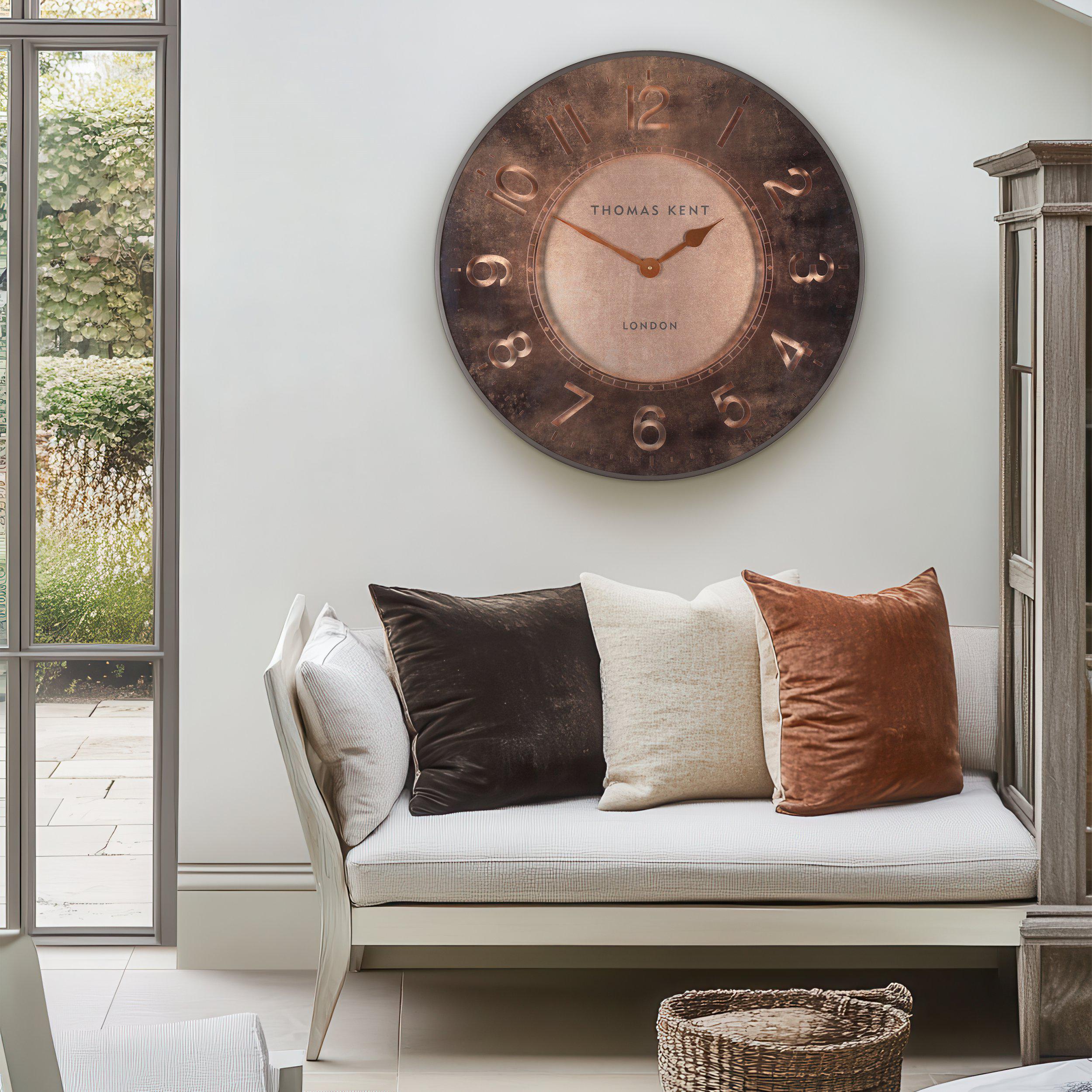 Sovereign Gold Wall Clock - Dark Gold