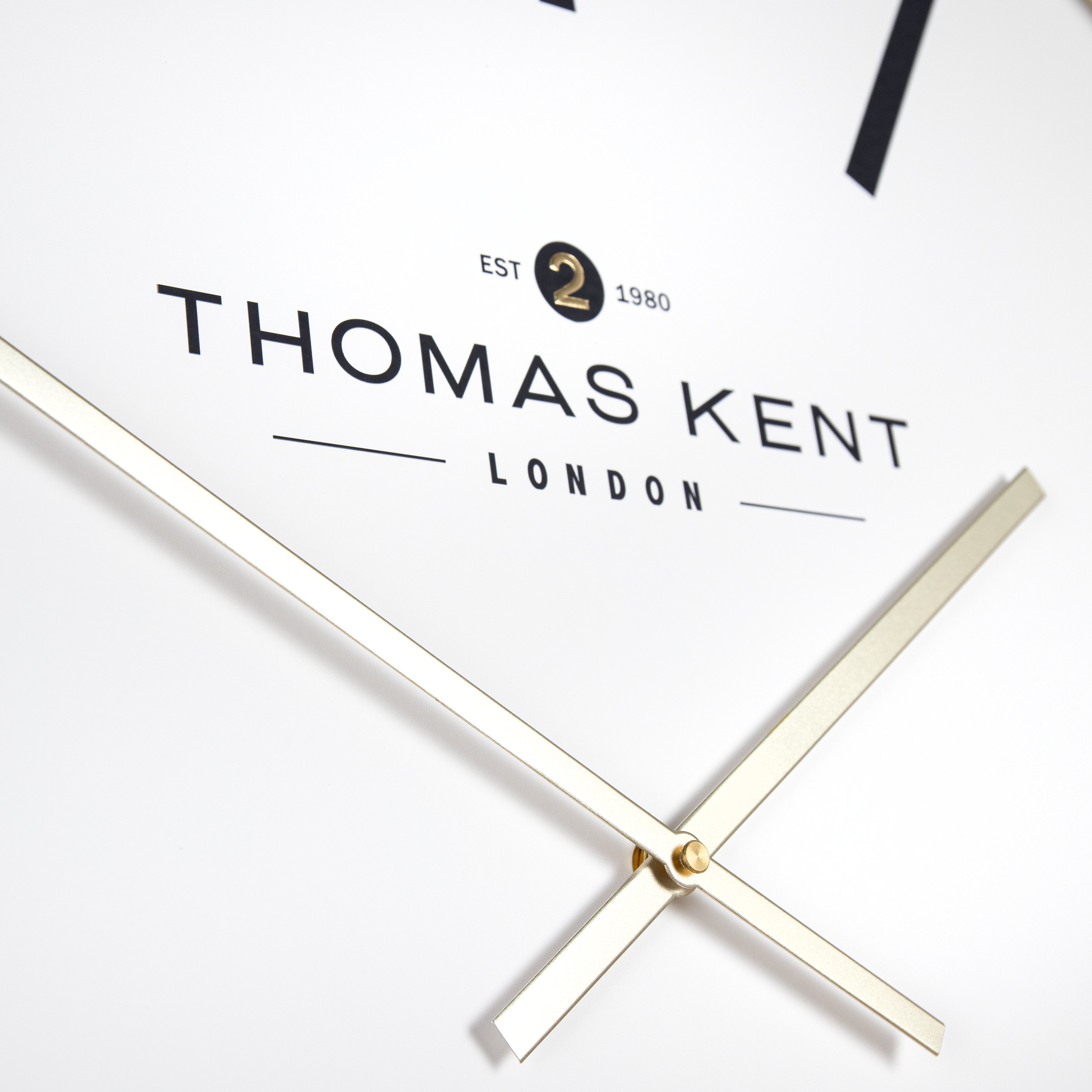 Clocksmith No.2 Oversized Wall Clock in Black