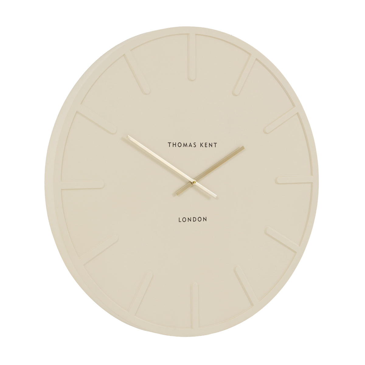 Larson Cream Wall Clock | Modern Cream Clock | Thomas Kent