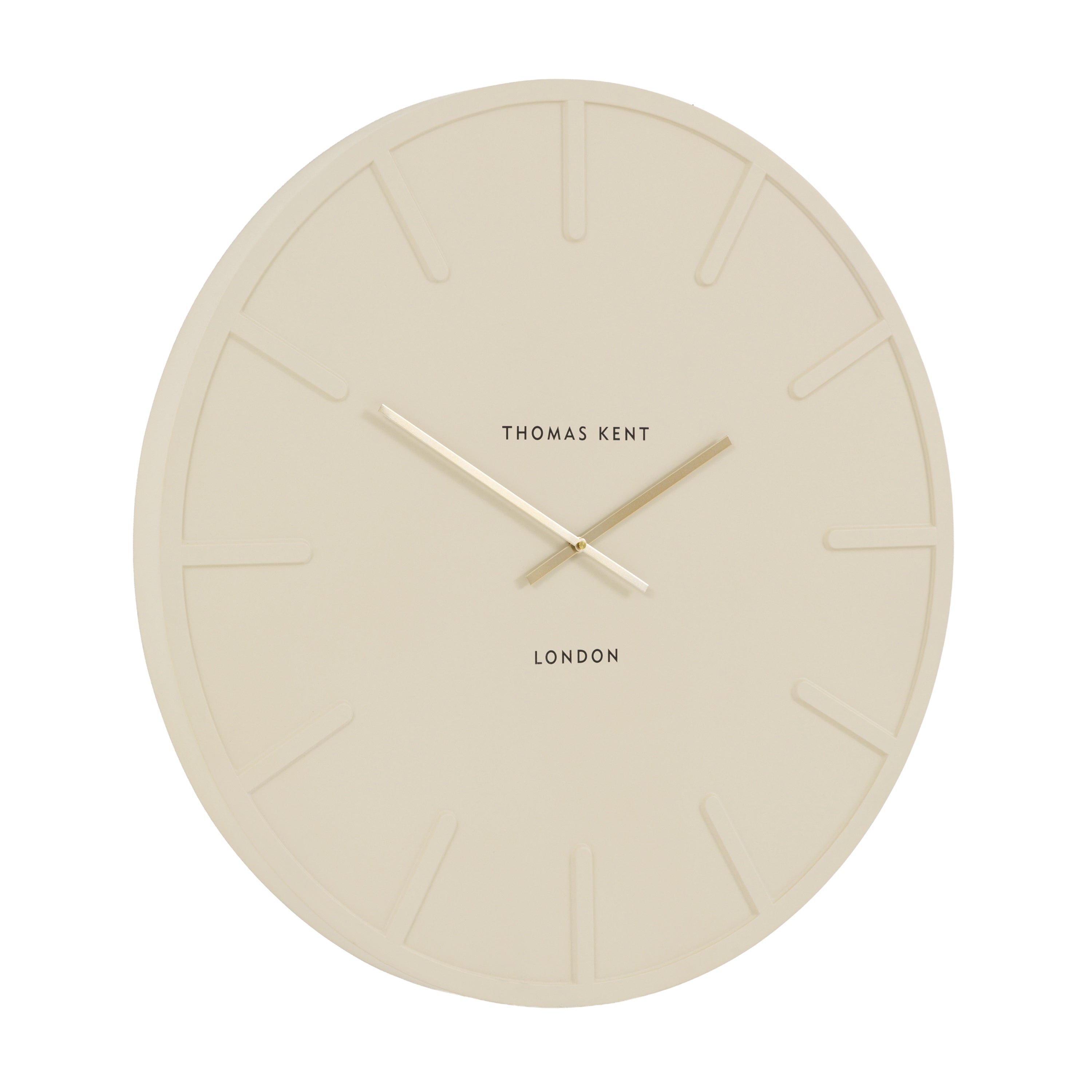 Larson Wall Clock in Cream