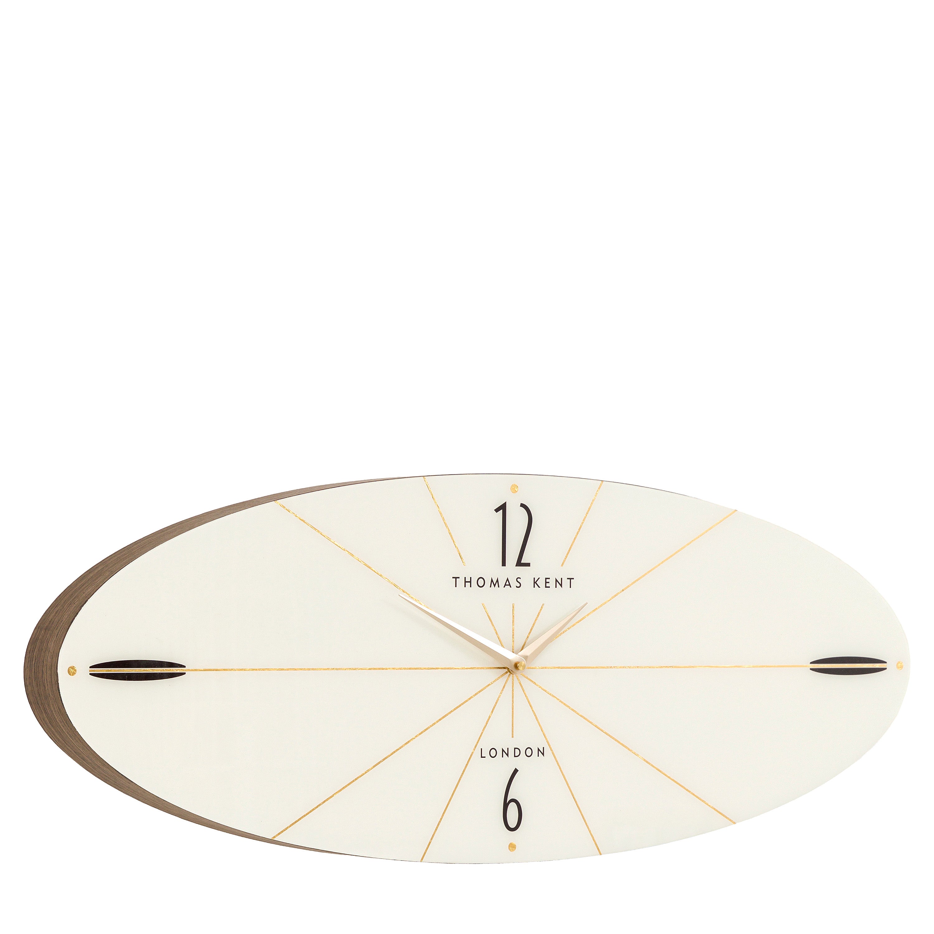 Greenwich Ellipse Wall Clock