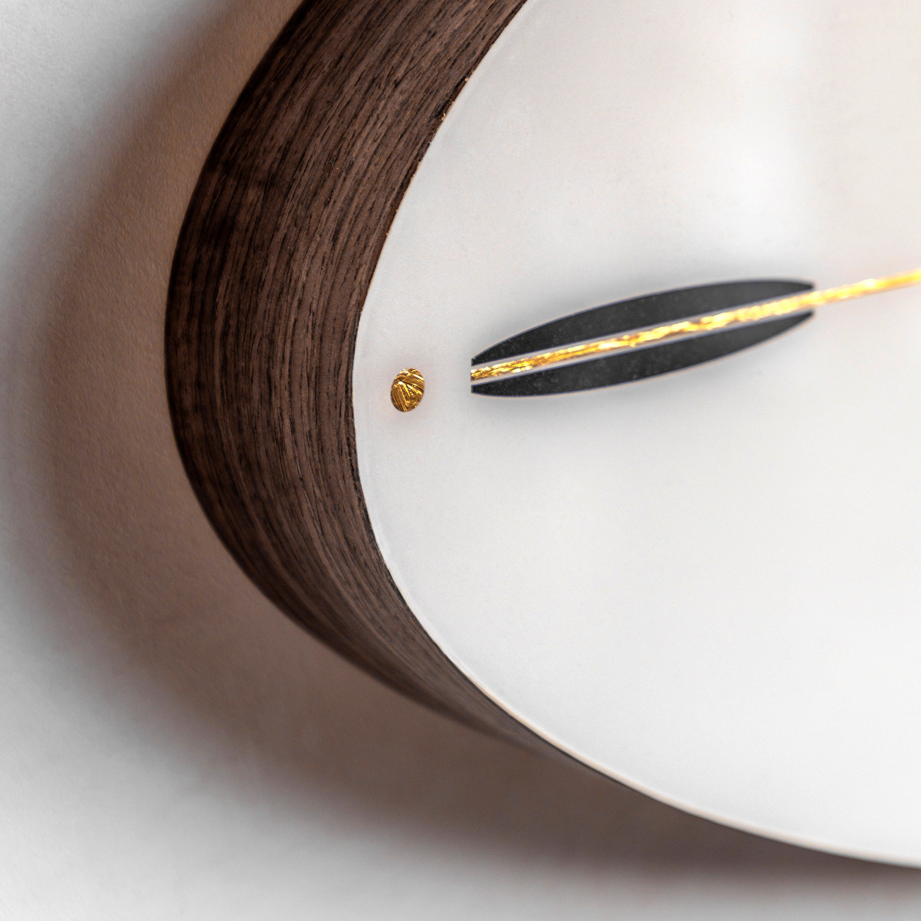 Greenwich Ellipse Wall Clock