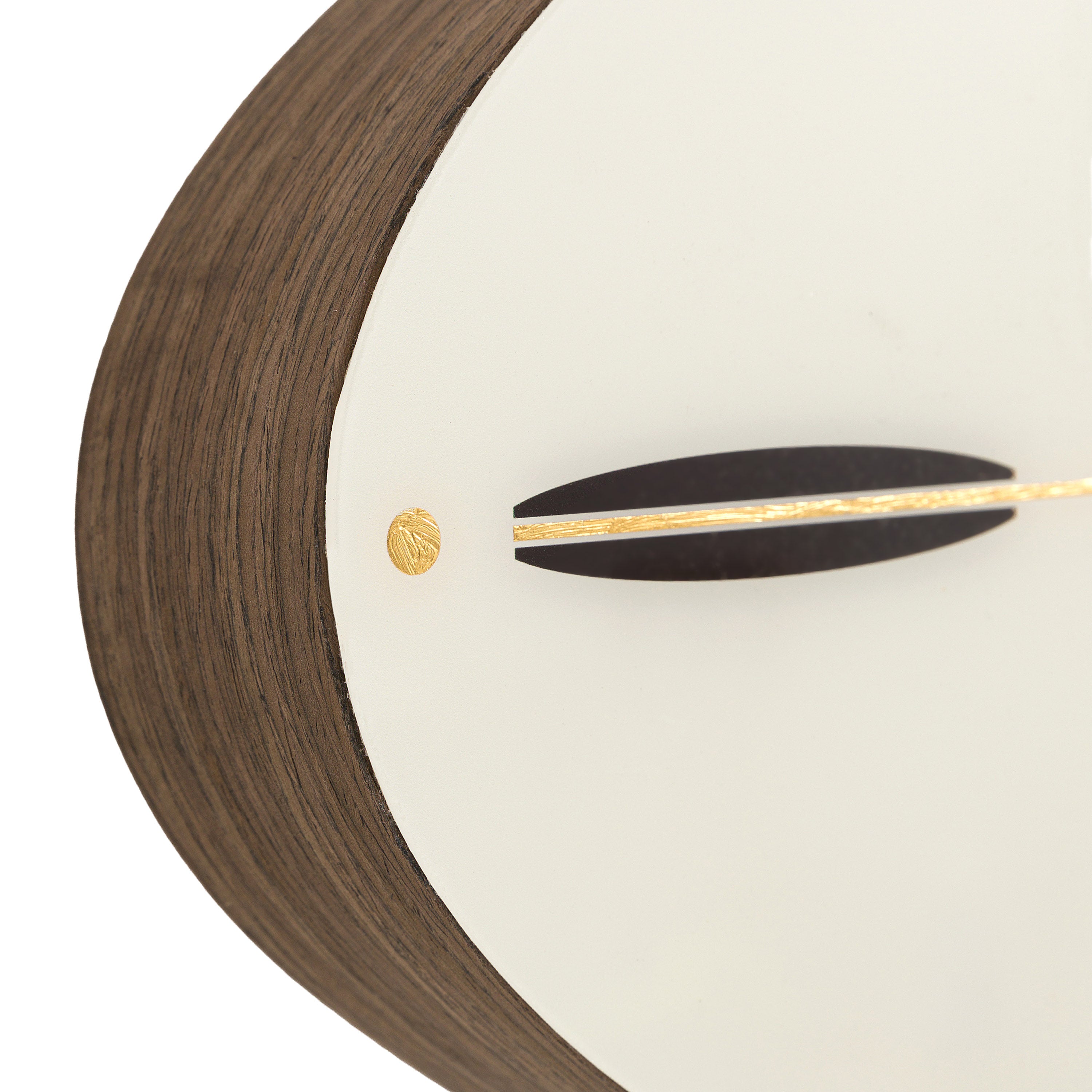 Greenwich Ellipse Wall Clock