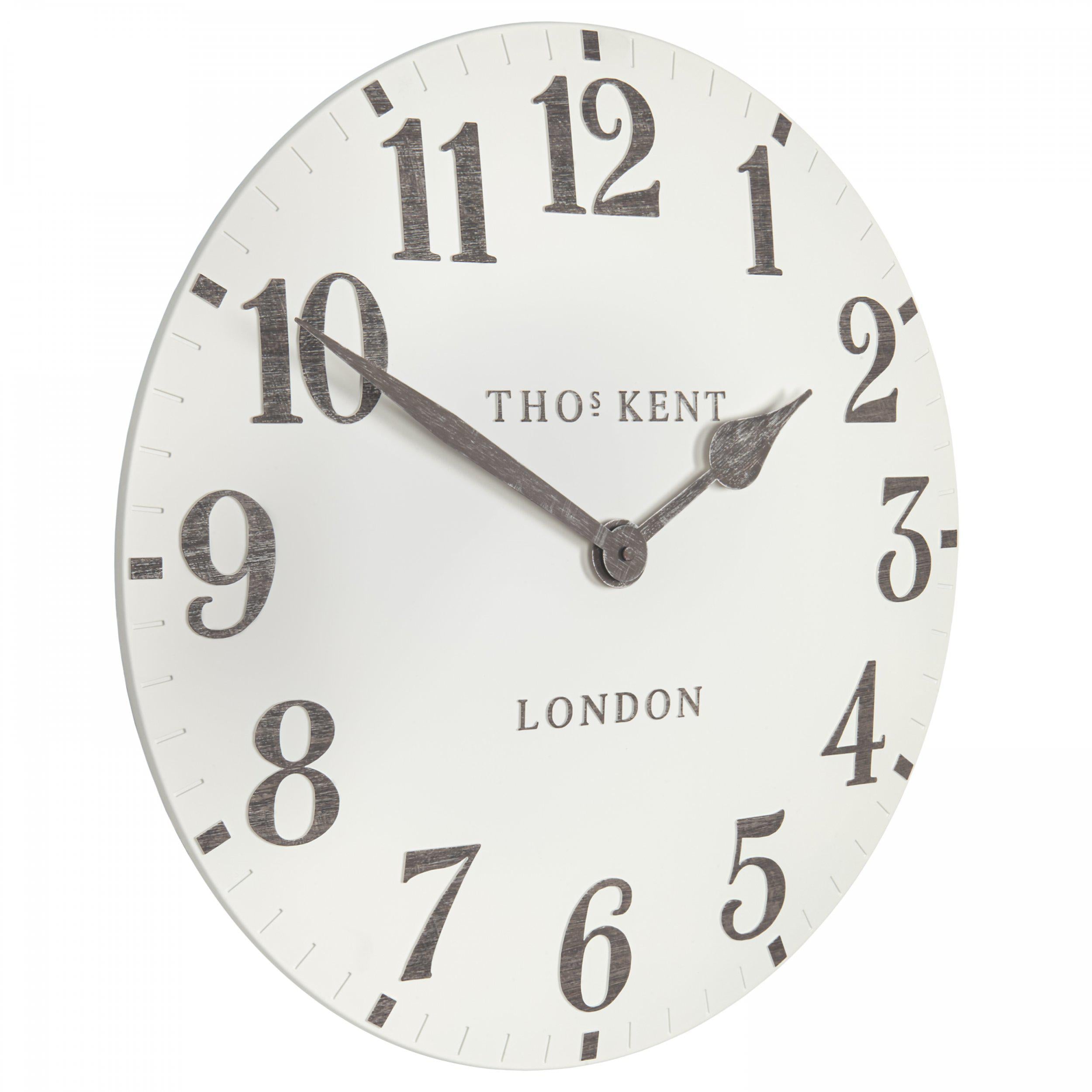 Arabic Wall Clock in Limestone - Limestone