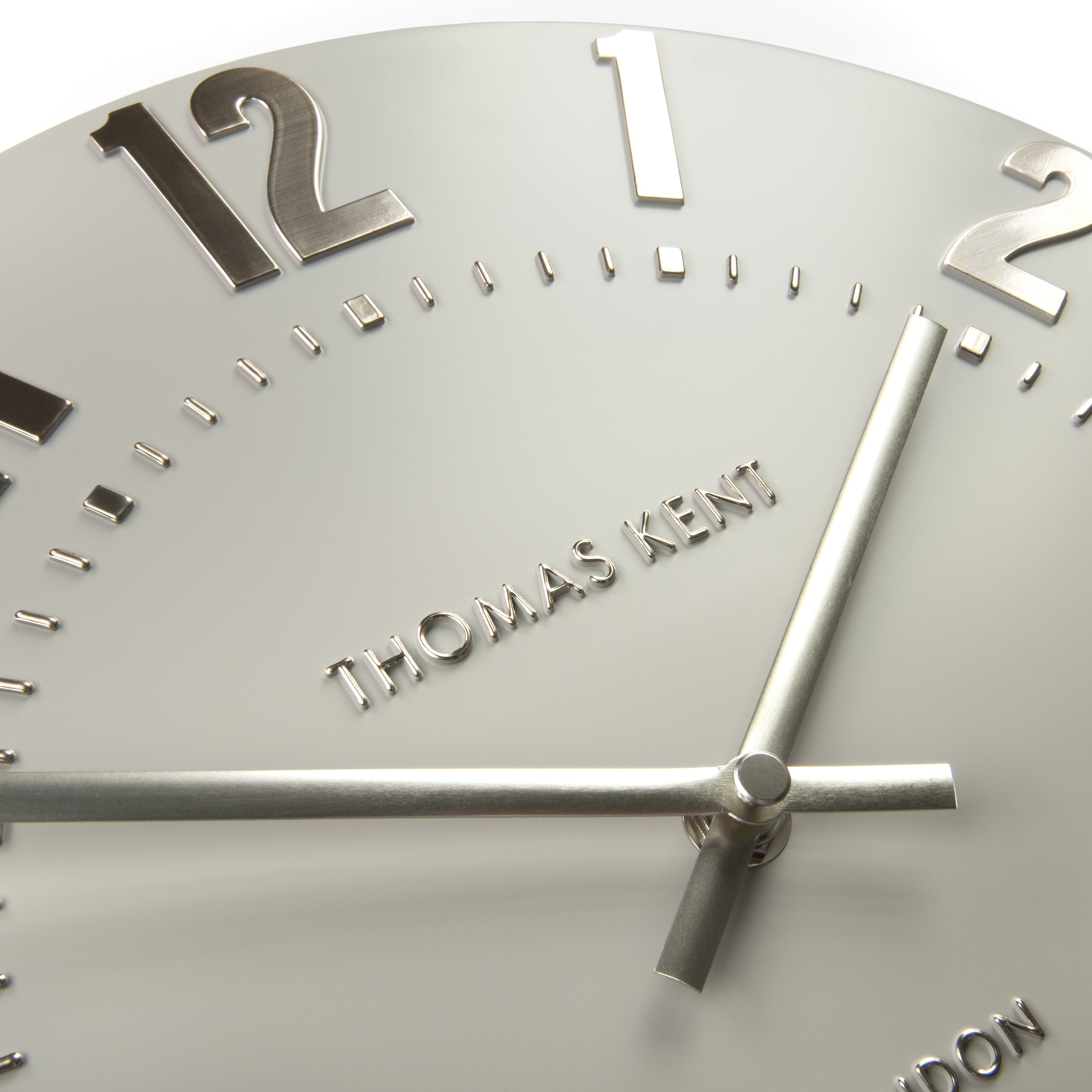 Mulberry Wall Clock Silver Cloud - Silver Cloud