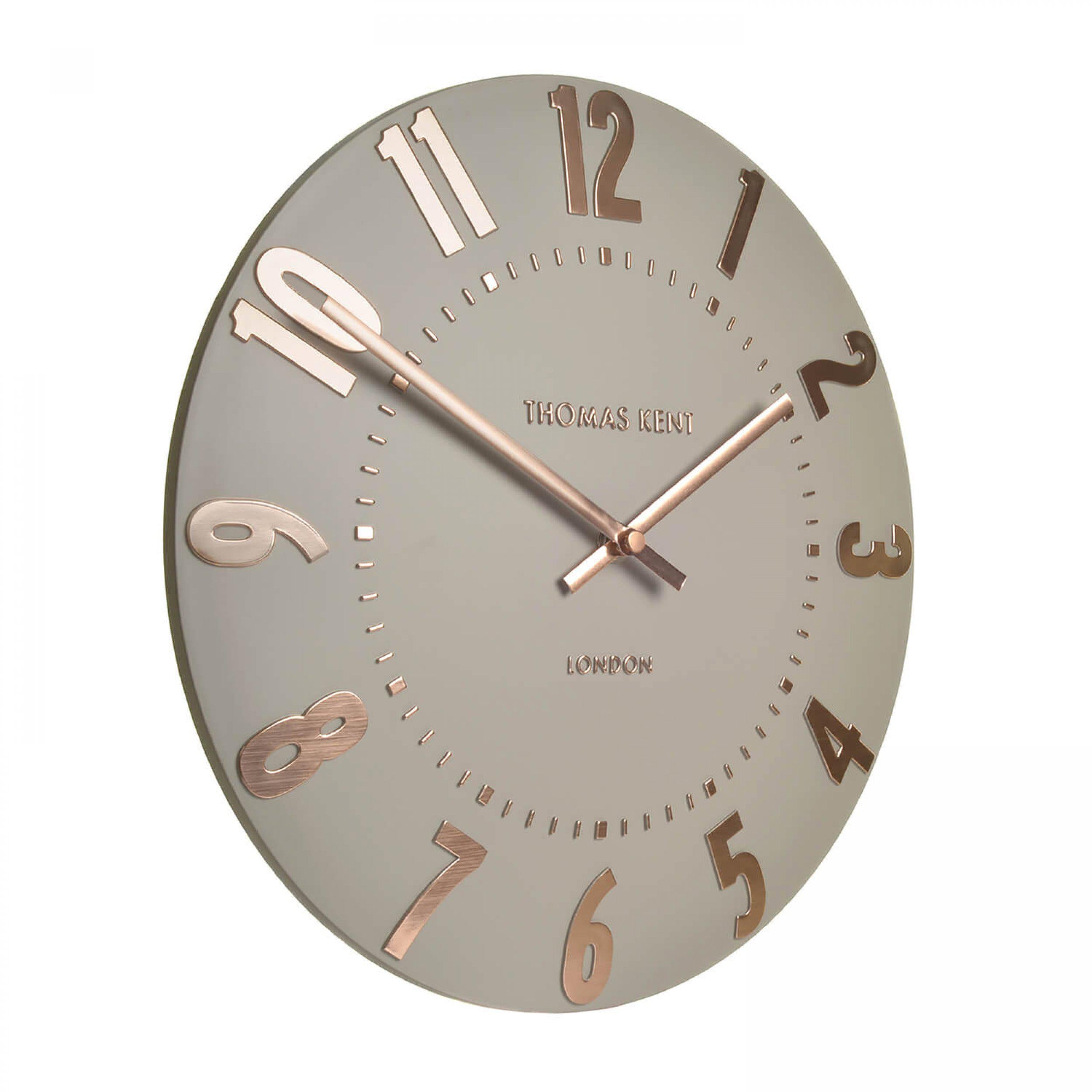 Mulberry Wall Clock in Rose Gold - Rose Gold